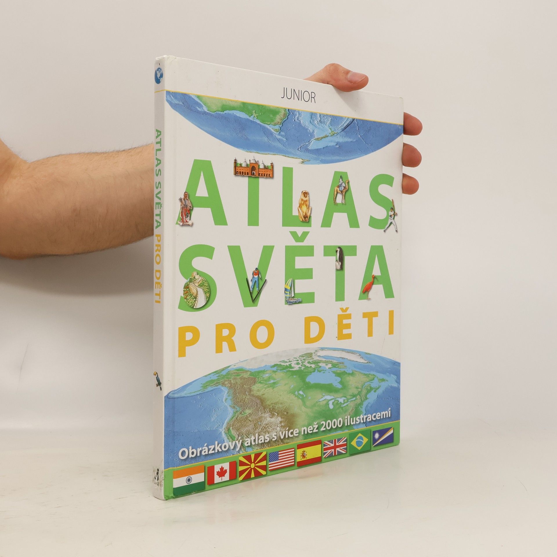 Jim Harrison Atlas světa pro děti