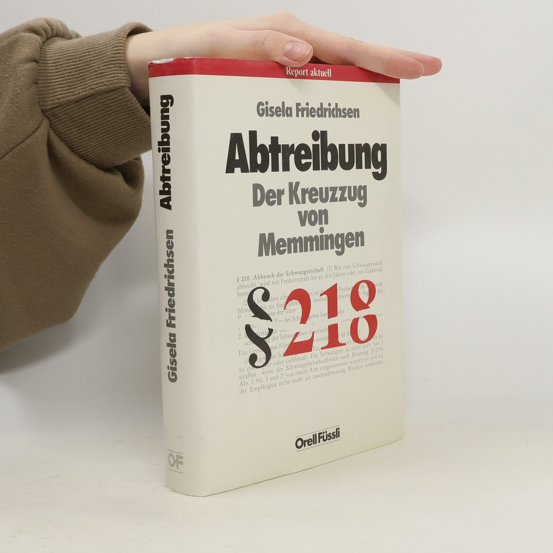 Gisela Friedrichsen Report aktuell: Abtreibung