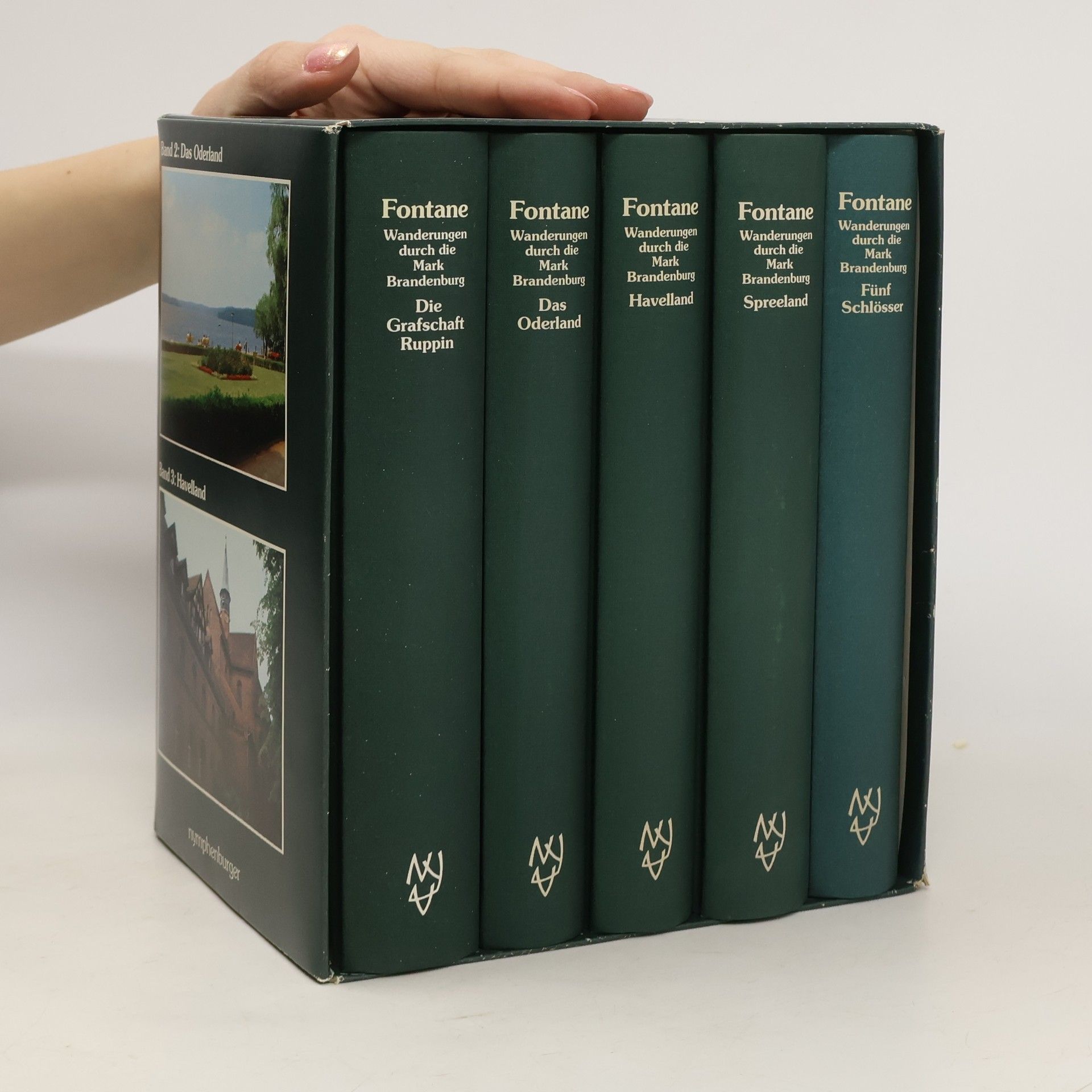 Theodor Fontane Wanderungen durch die Mark Brandenburg 1-5