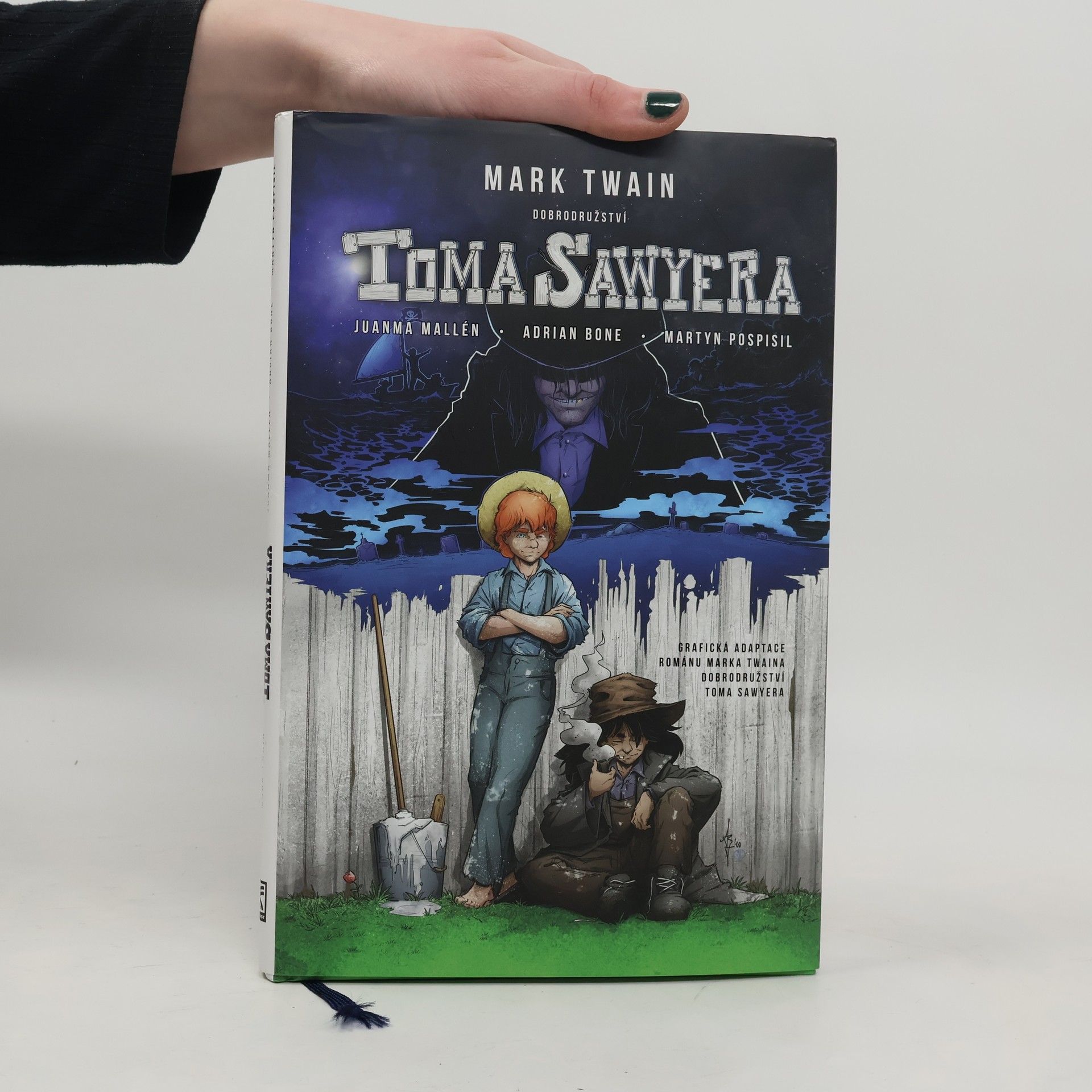 Mark Twain Dobrodružství Toma Sawyera - grafický román
