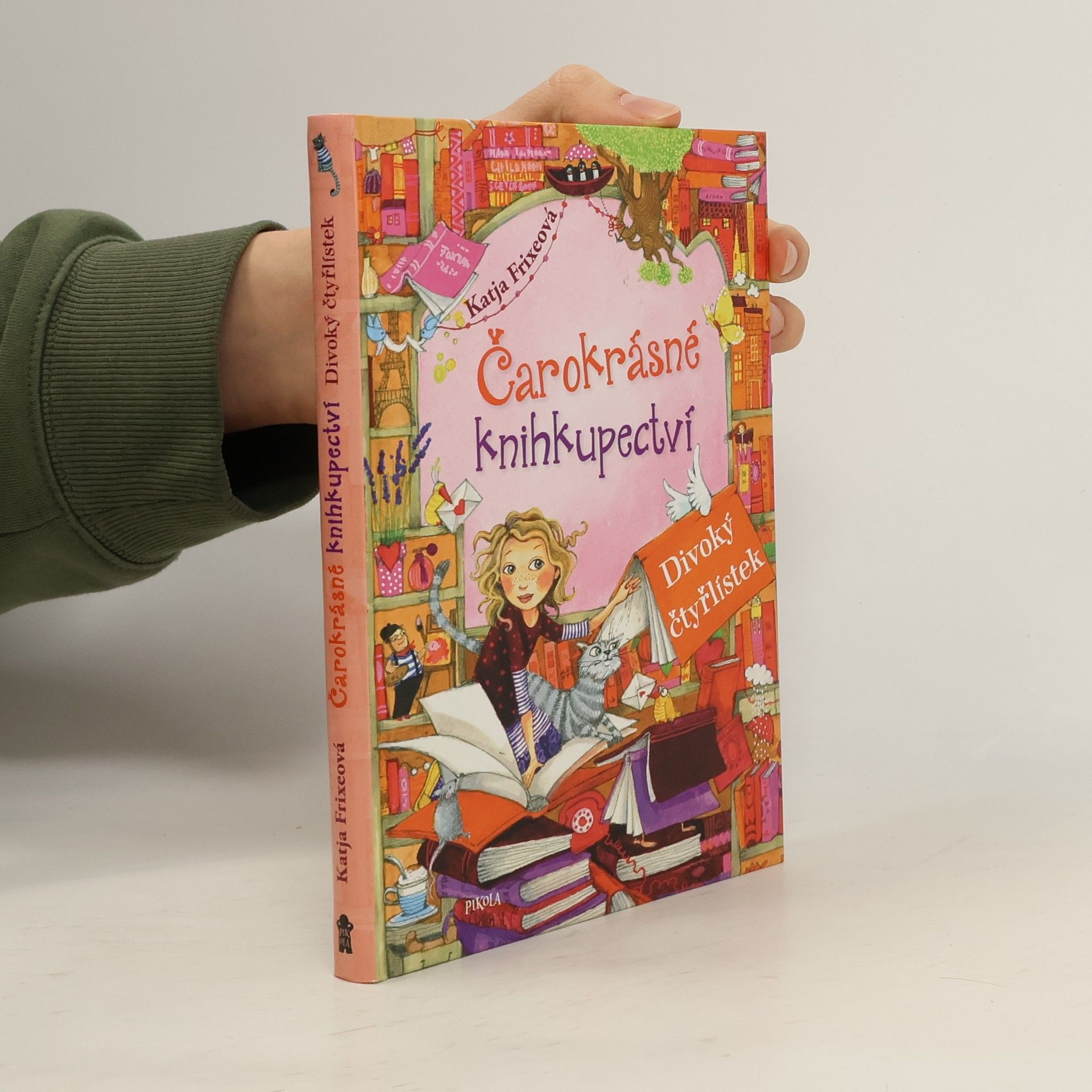 Katja Frixe Čarokrásné knihkupectví. Divoký čtyřlístek