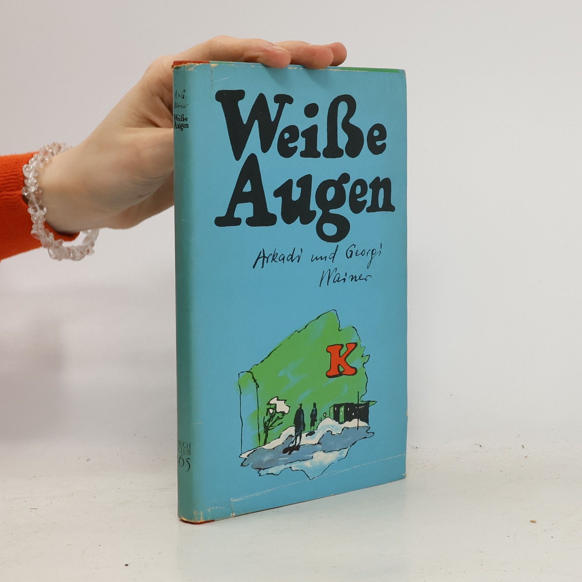 Weiße Augen