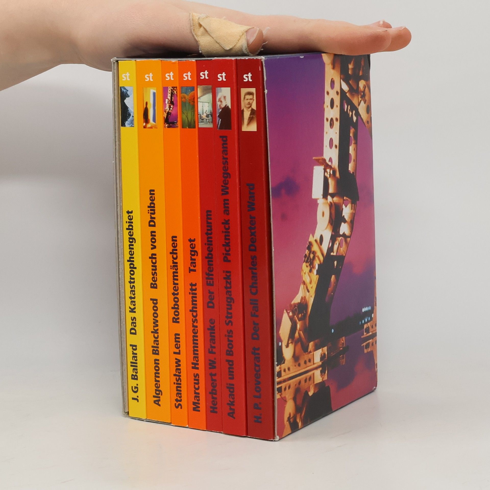 Die andere Zukunft. Phantastische Bibliothek. 7 Bände