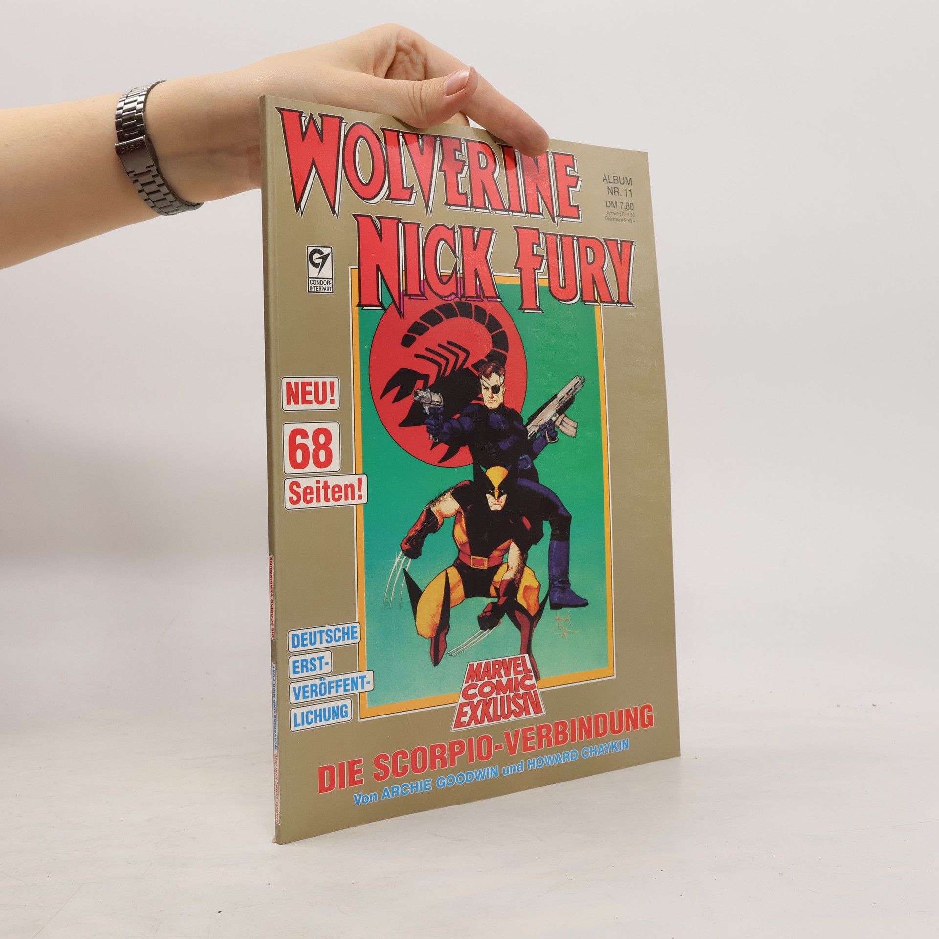 Collectif d'auteurs Wolverine/Nick Fury: The Scorpio Connection 11