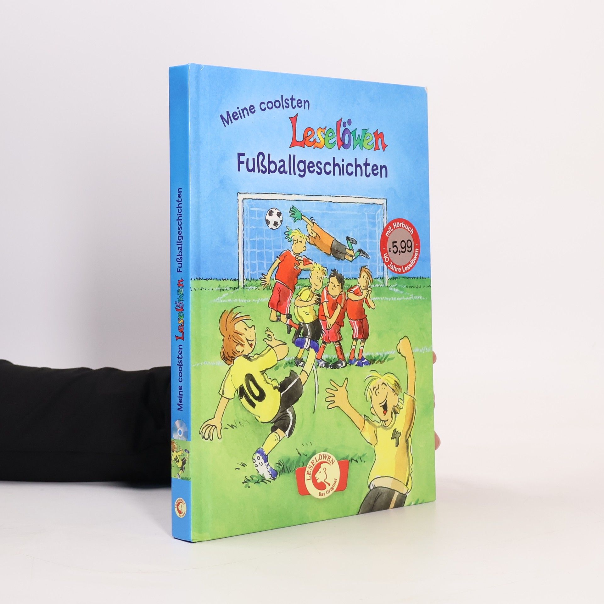 Autorenkollektiv Meine coolsten Leselöwen-Fußballgeschichten, m. Audio-CD