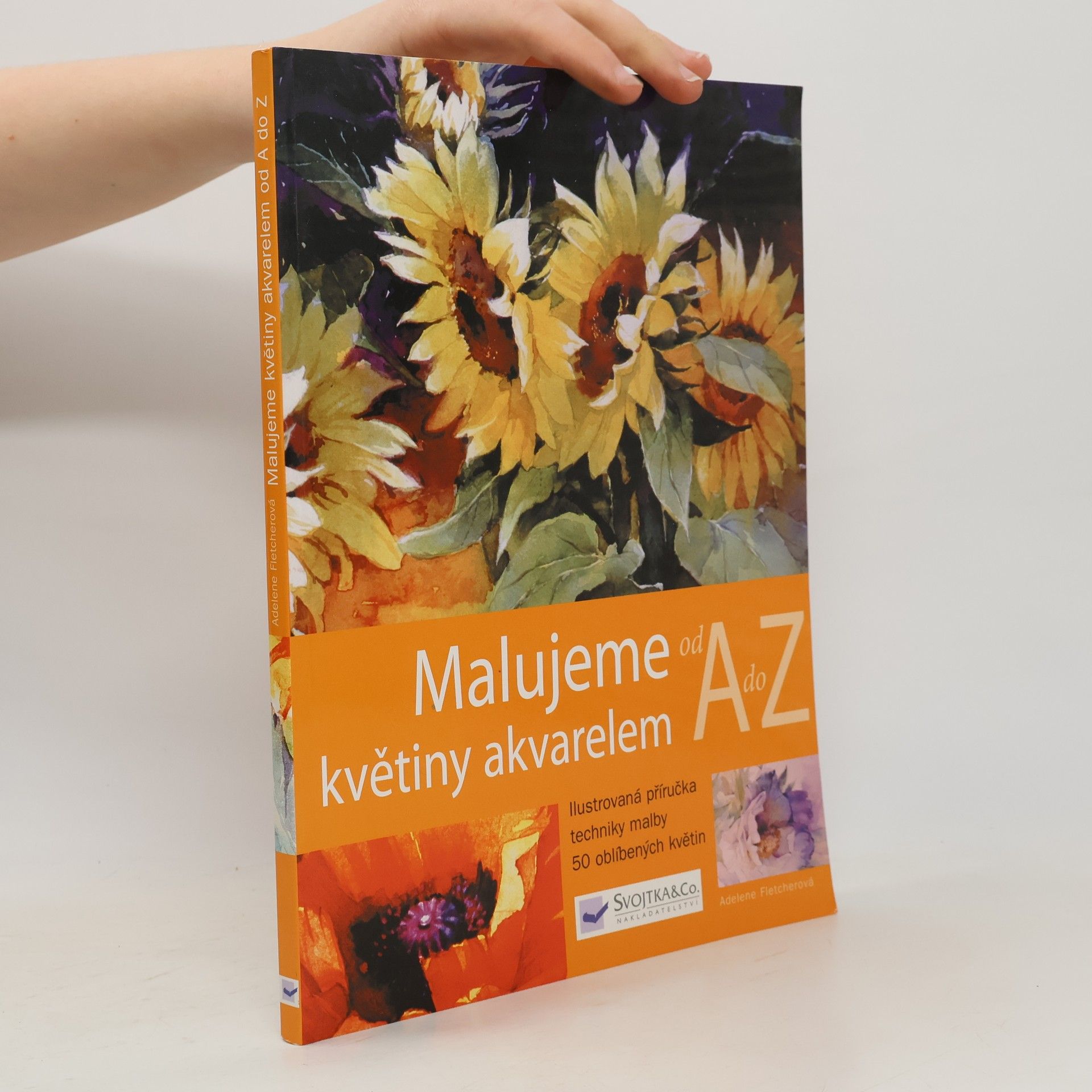 Adelene Fletcher Malujeme květiny akvarelem od A do Z