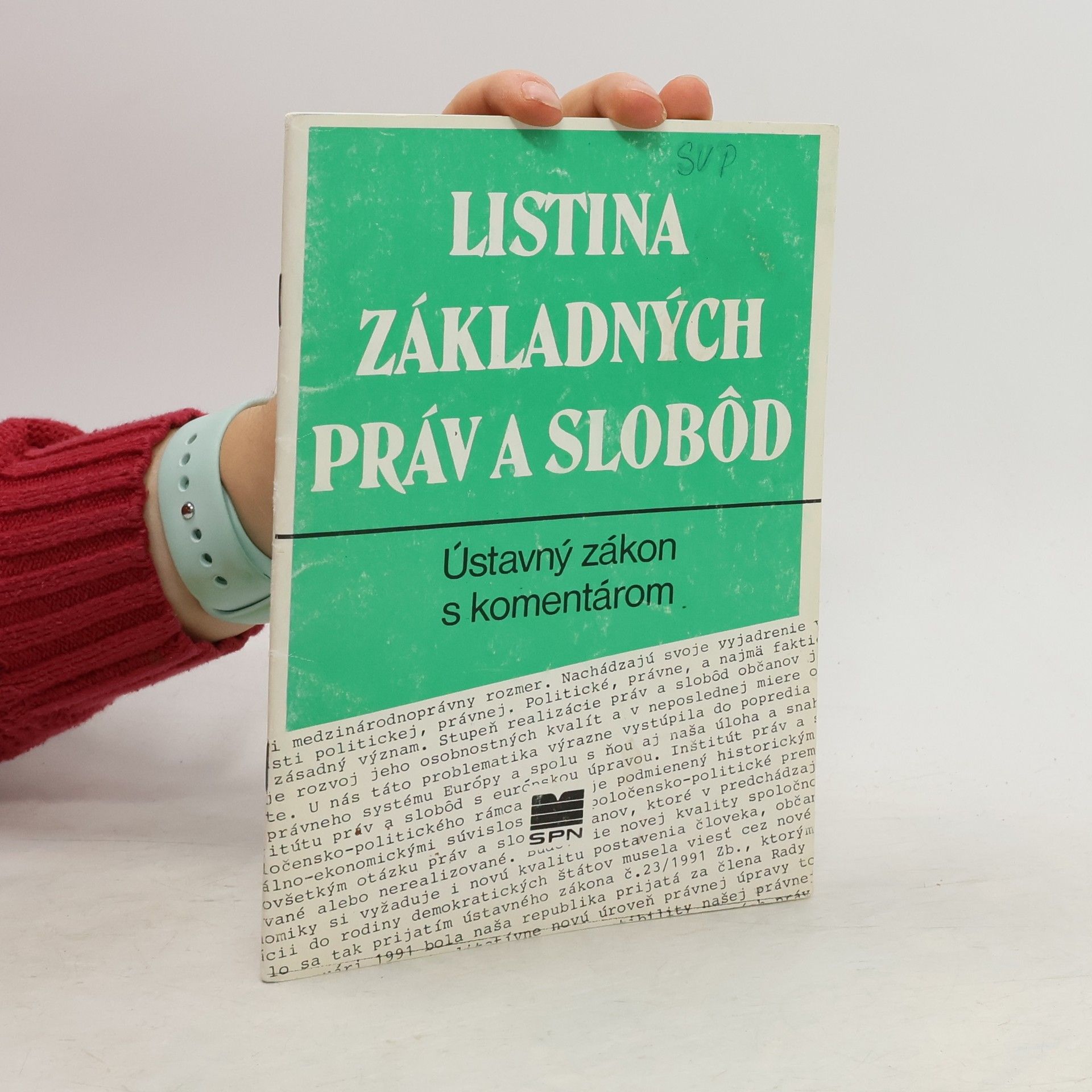 Auteurscollectief Listina základných práv a slobôd