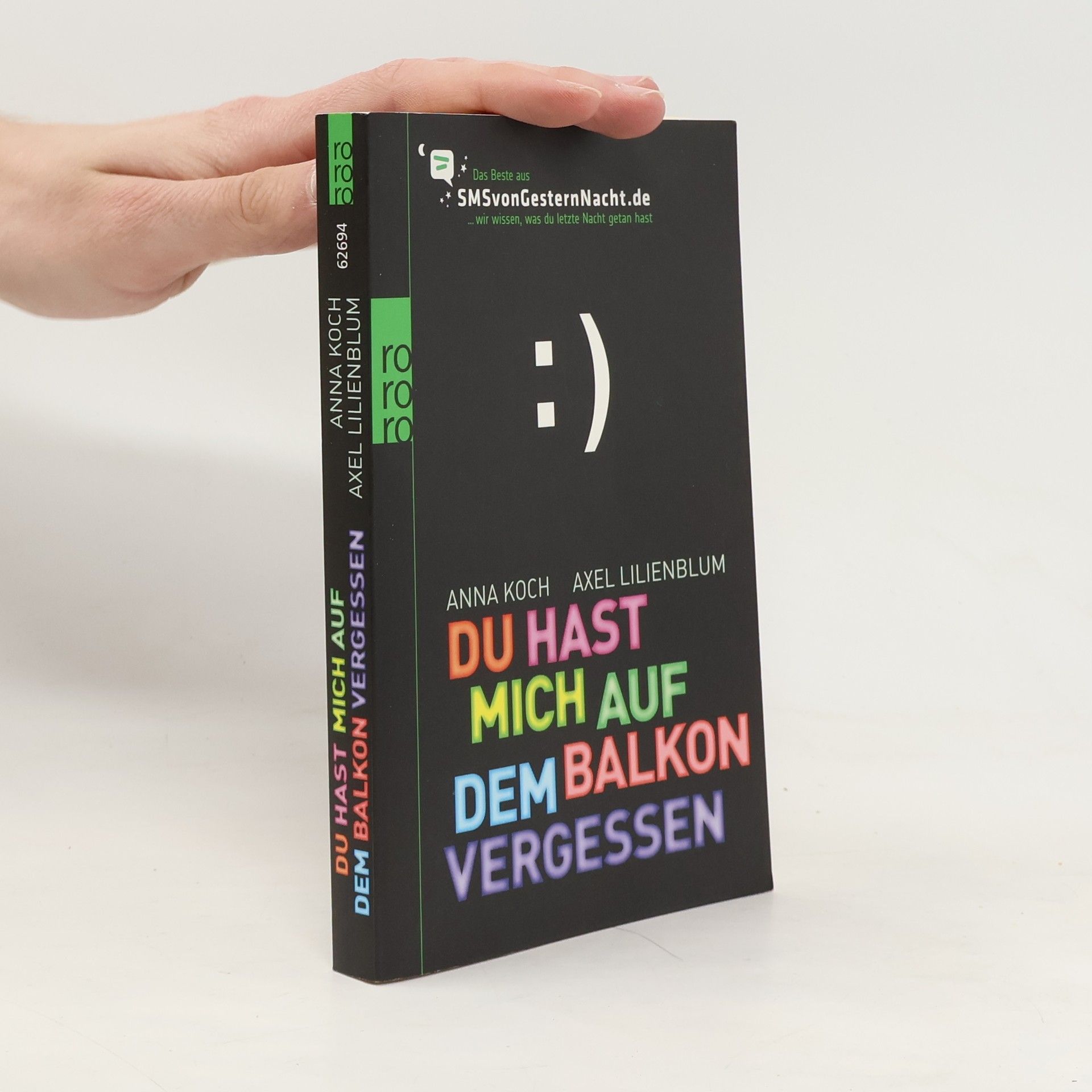 Anna Koch Du hast mich auf dem Balkon vergessen