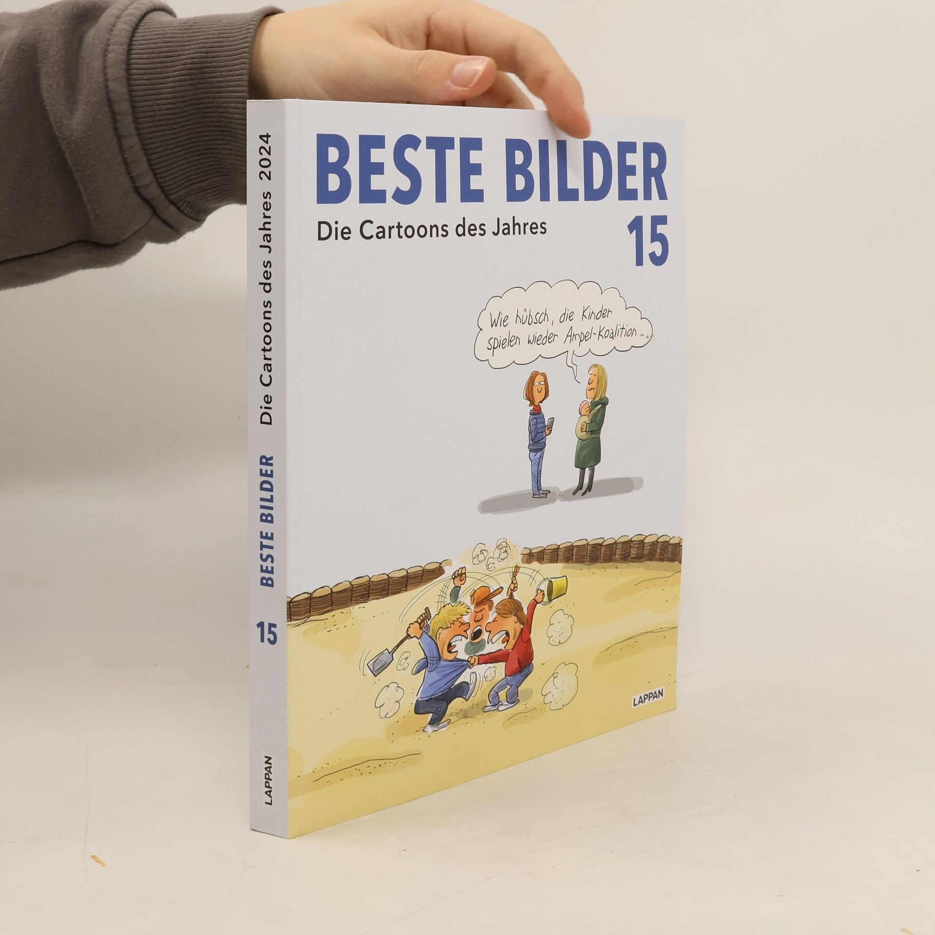 Kolektiv autorů Beste Bilder 15 - Die Cartoons des Jahres 2024