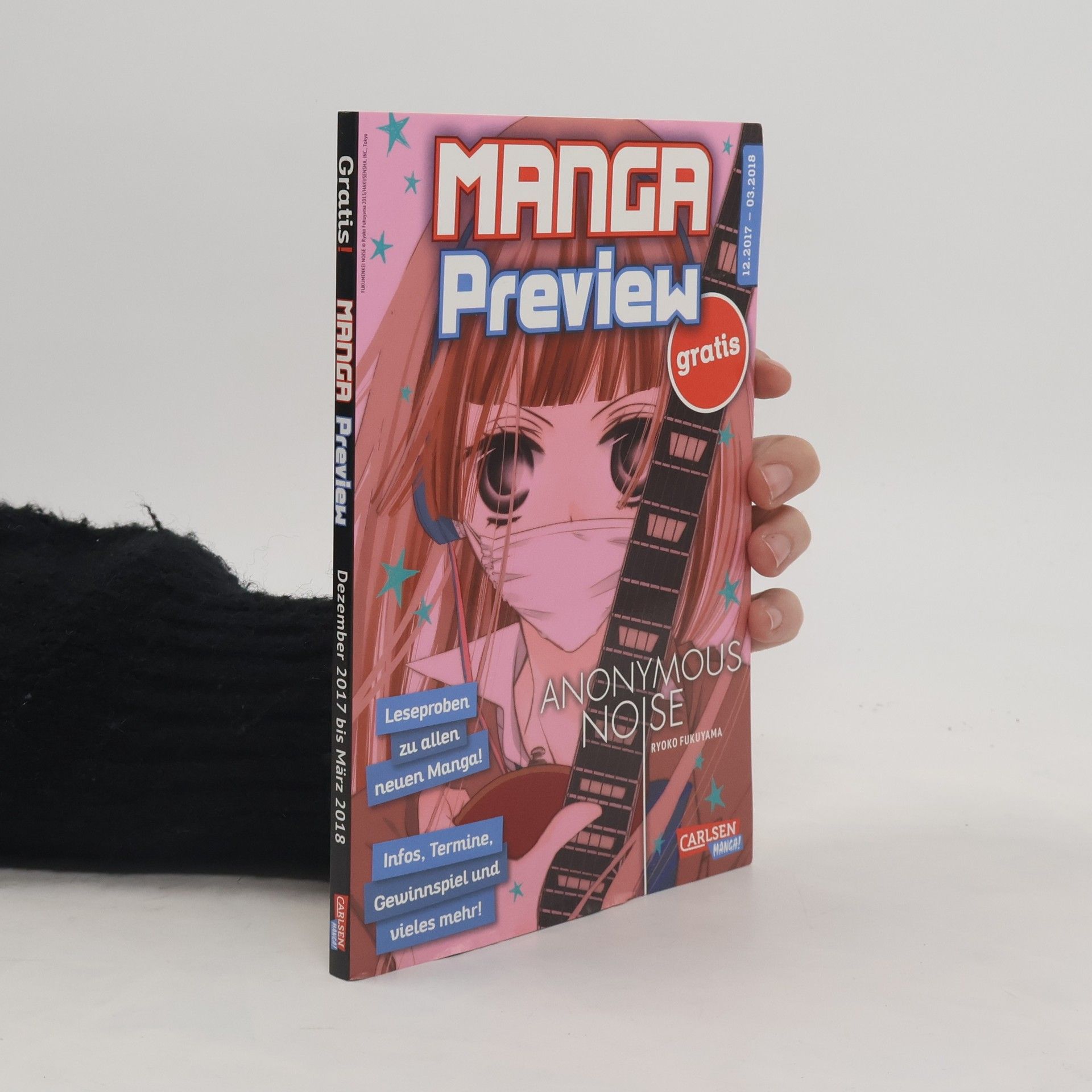 Auteurscollectief Manga Preview 12/2017-3/2018