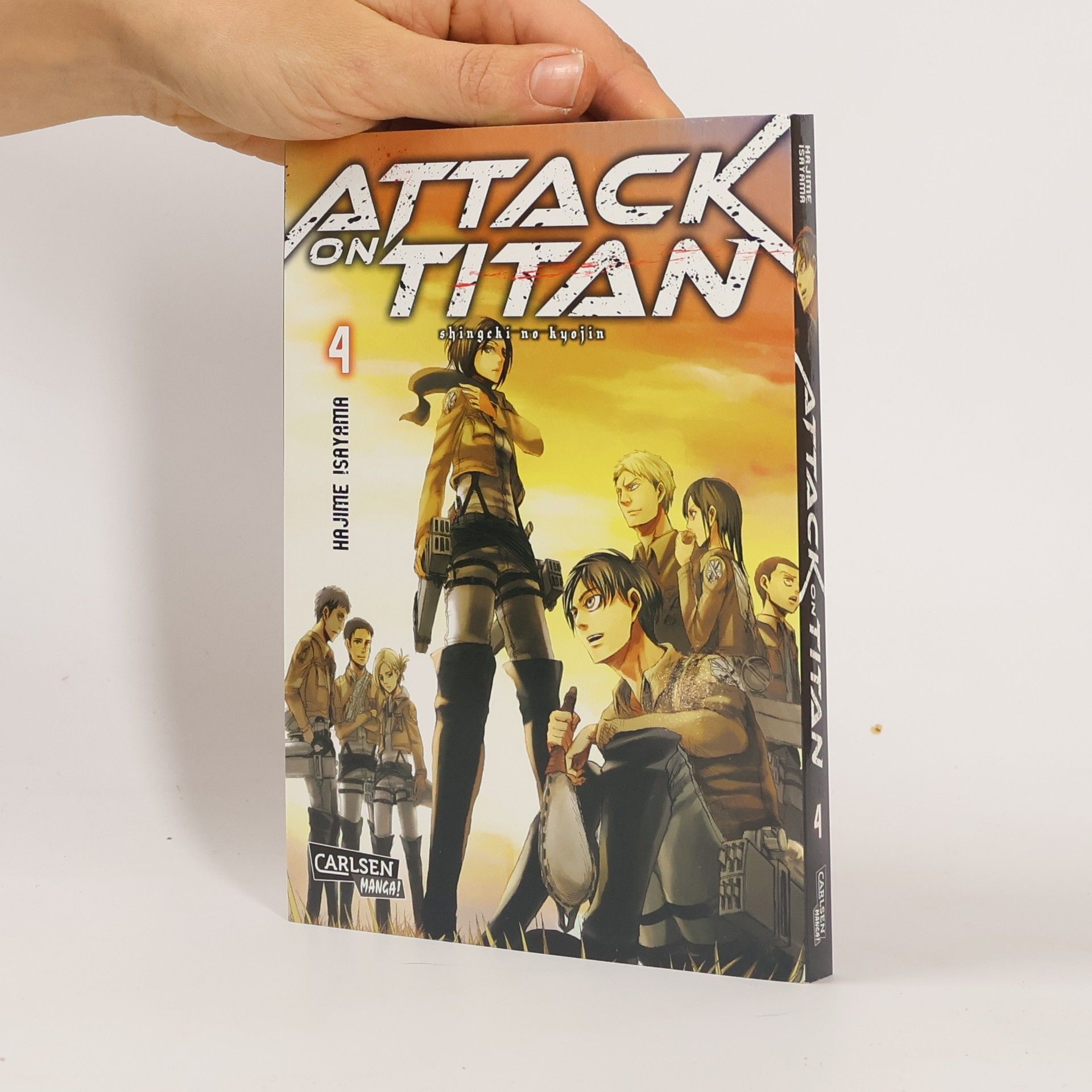 Hajime Isayama Attack on Titan 4