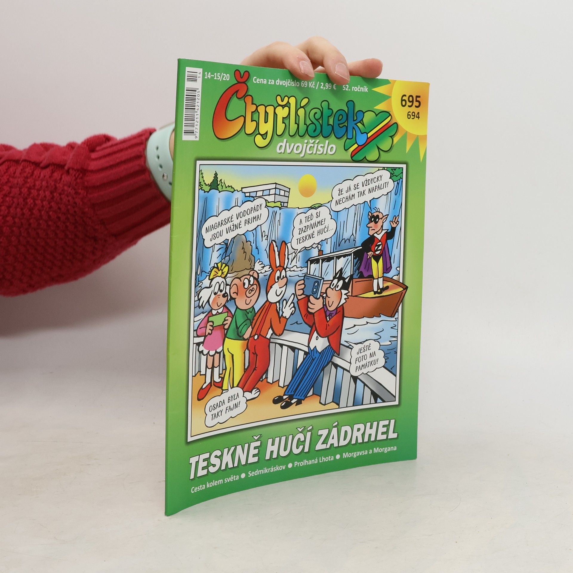 Kolektív autorov Čtyřlístek dvojčíslo 694/695
