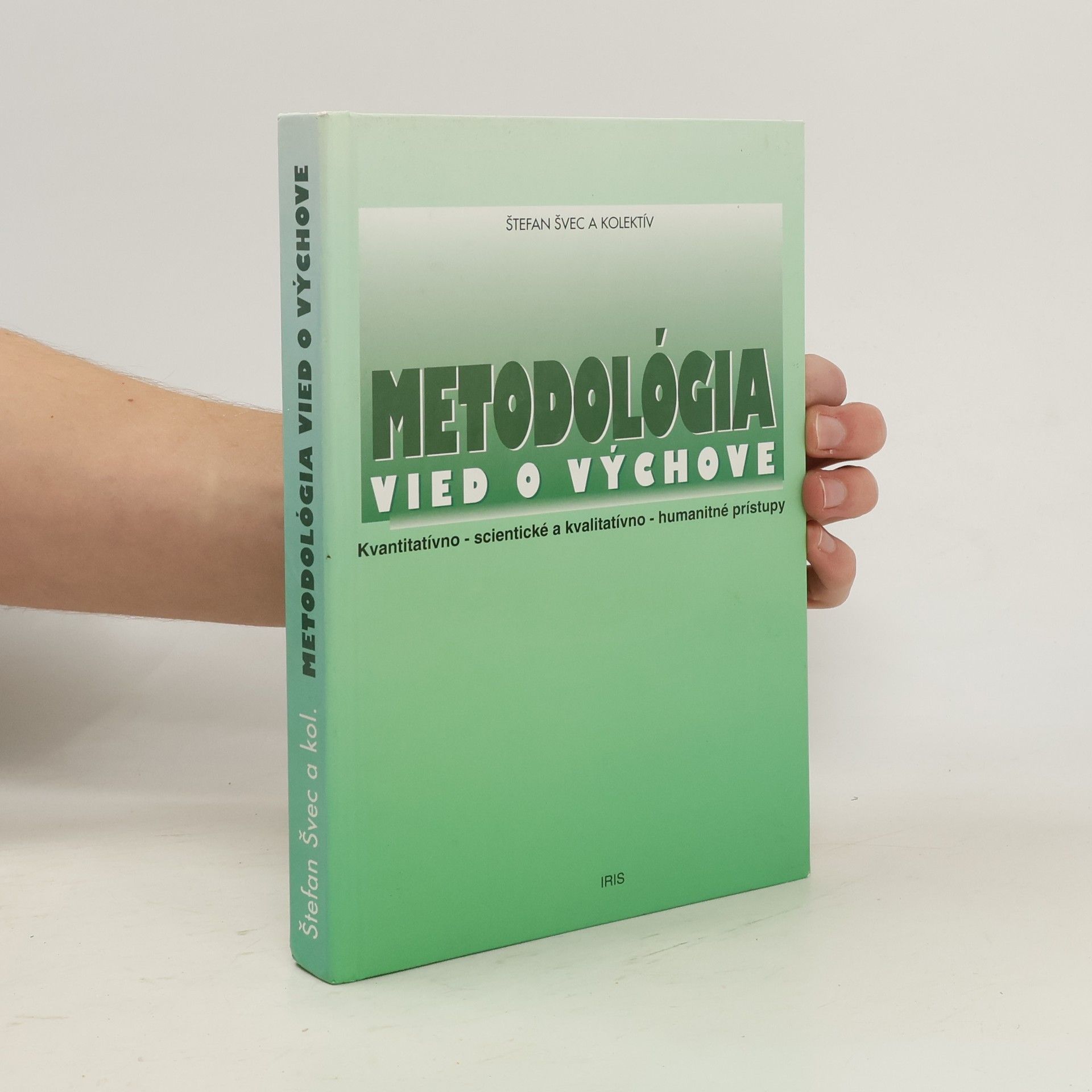 Štefan Švec Metodológia vied o výchove