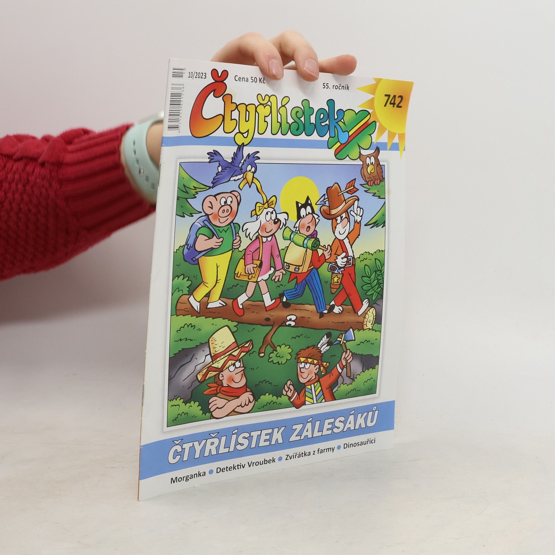 Various authors Čtyřlístek 742. 10/2023