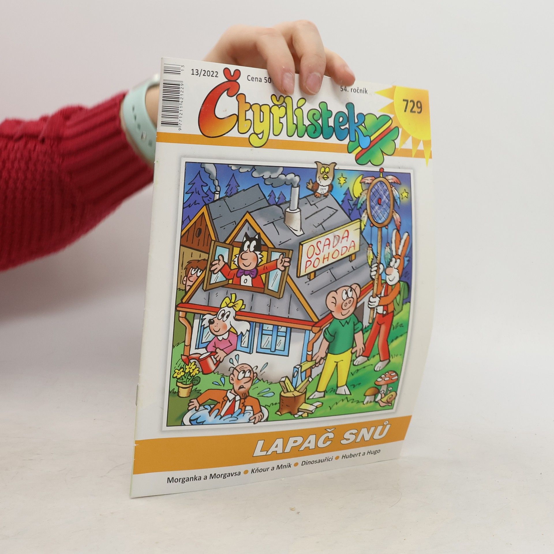 Various authors Čtyřlístek 729. 13/2022. Lapač snů