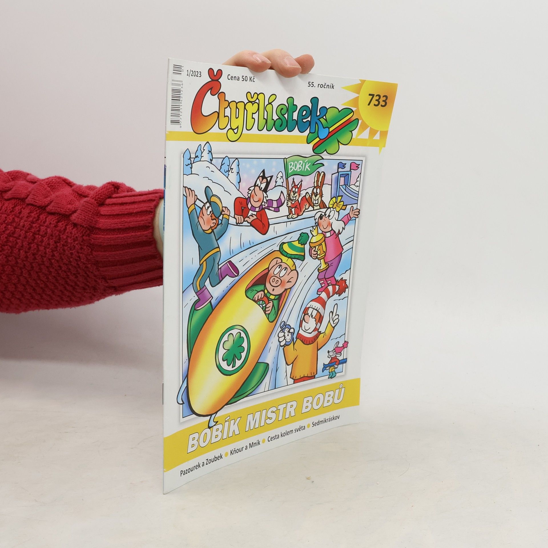 Various authors Čtyřlístek č. 733 Bobík mistr bobů