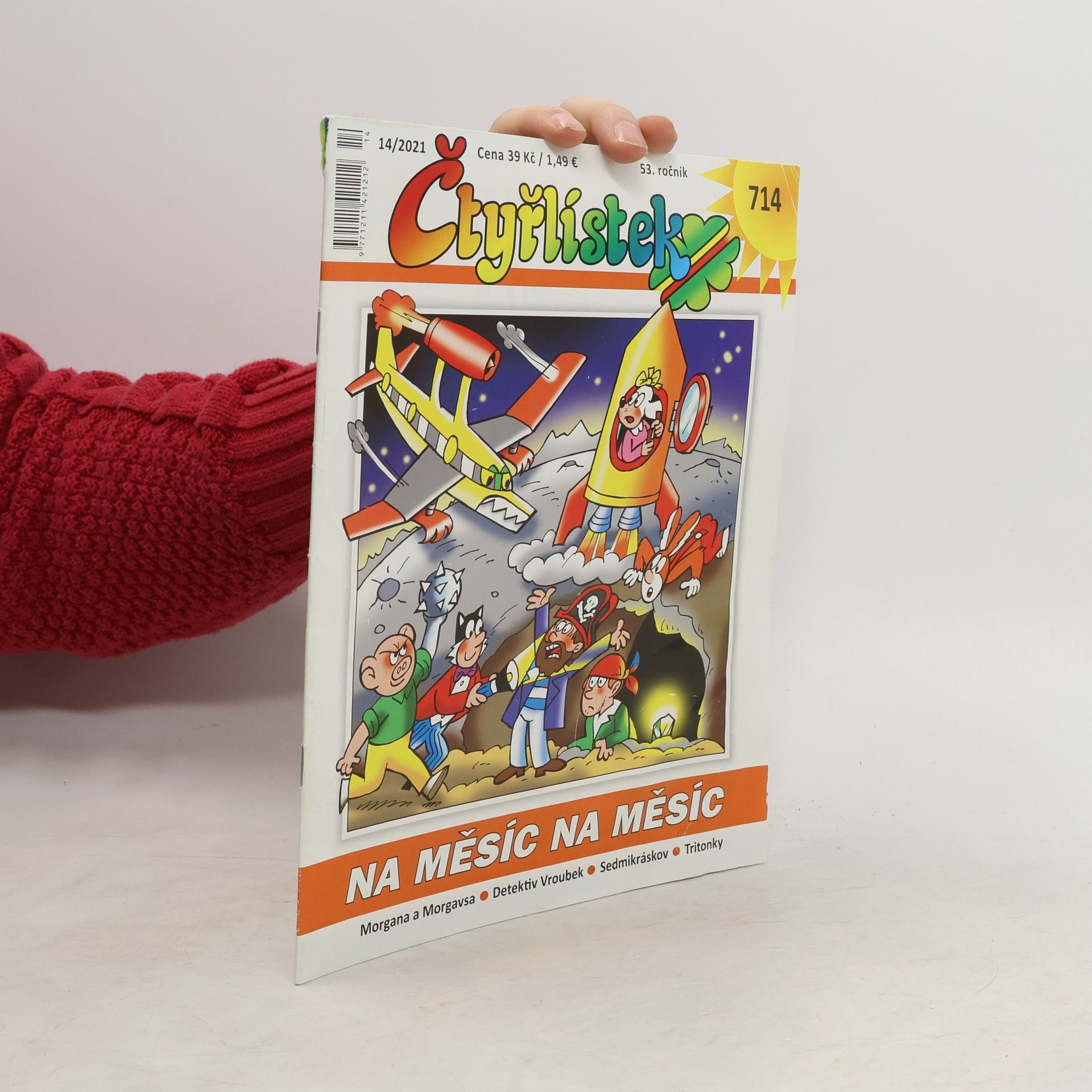 Kolektiv autorů Čtyřlístek 714. 14/2021