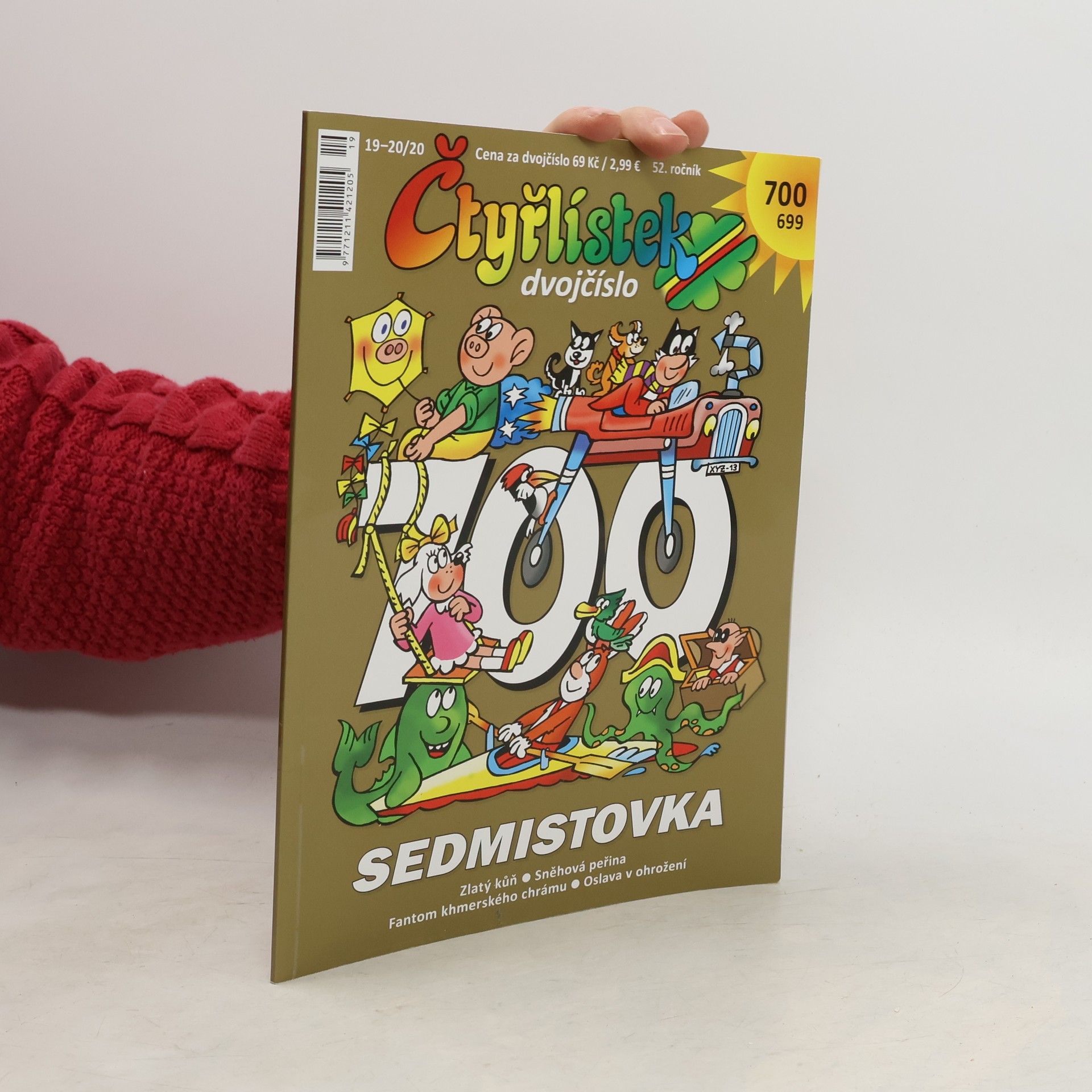 Collectif d'auteurs Čtyřlístek dvojčíslo 19-20/2020