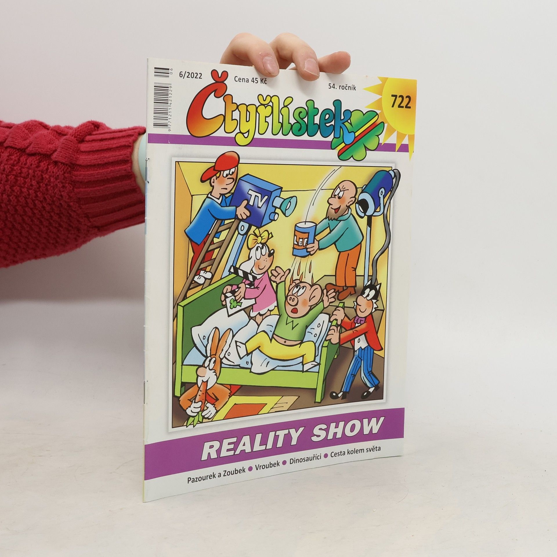 Collectif d'auteurs Čtyřlístek 722, 6/2022