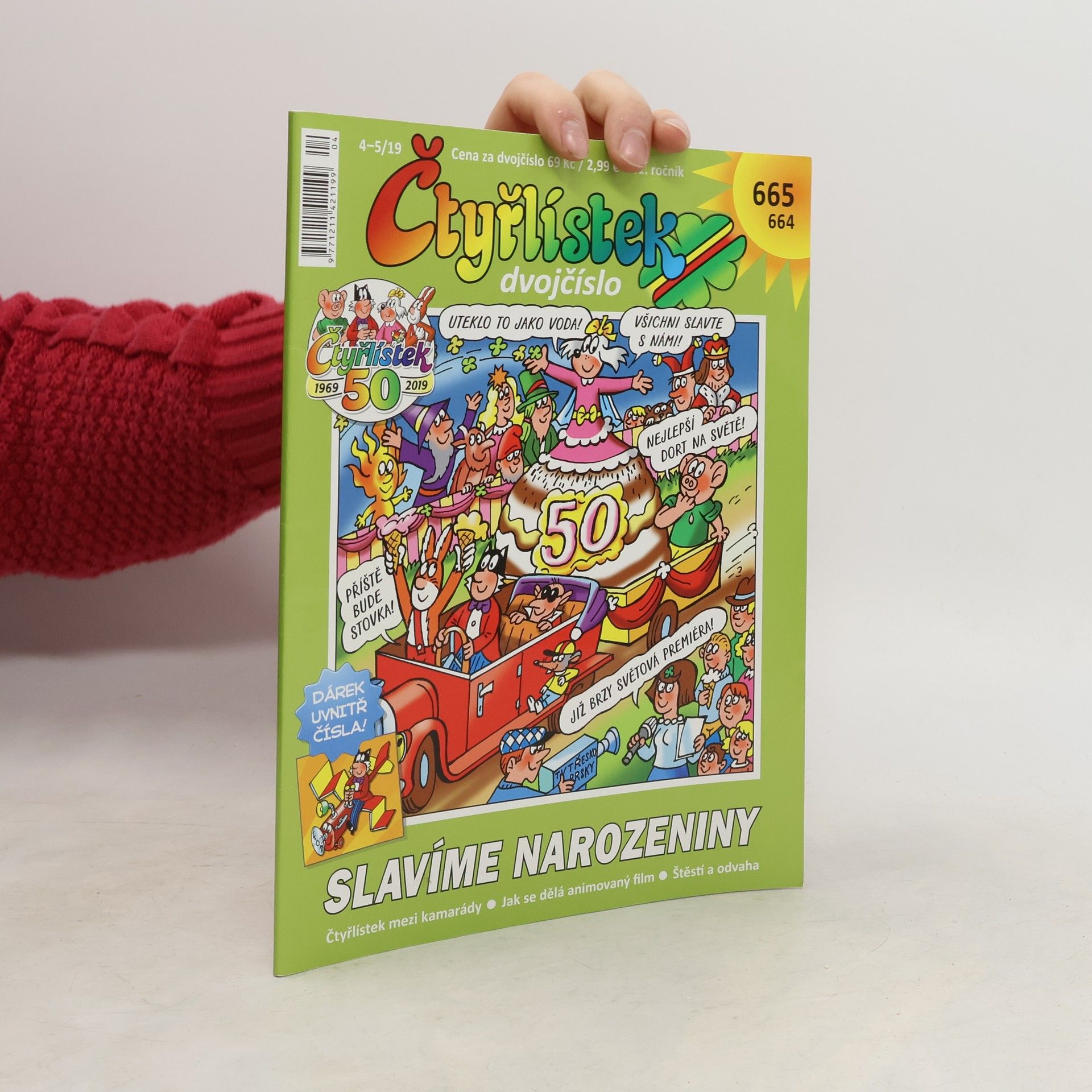 Jaroslav Němeček Čtyřlístek dvojčíslo 4-5/2019