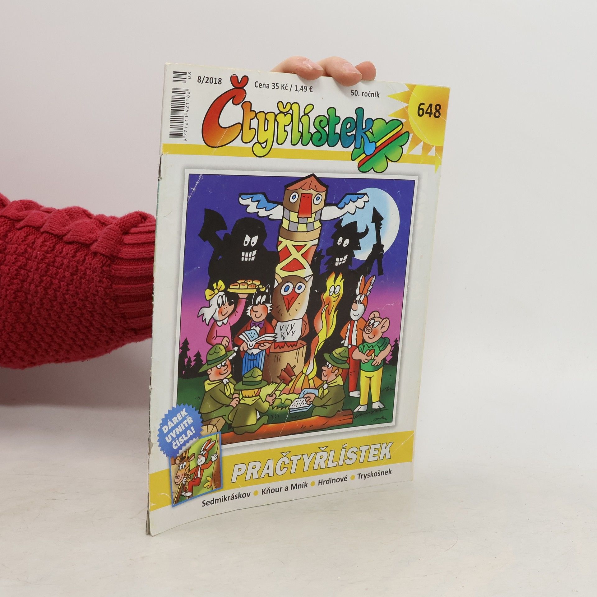 Various authors Čtyřlístek 648. 8/2018