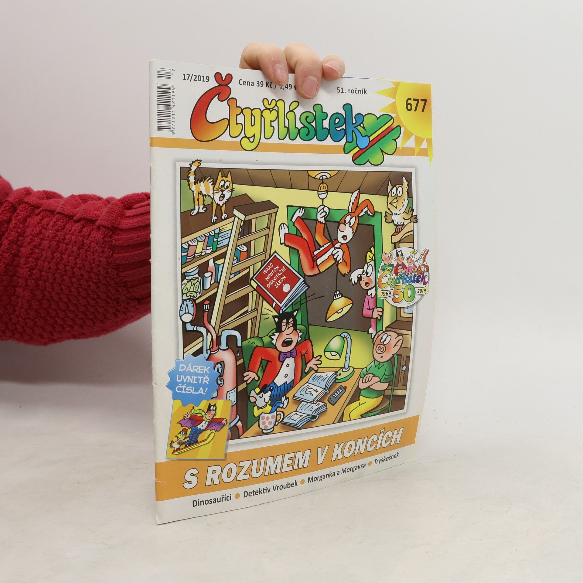 Kolektiv autorů Čtyřlístek 17/2019. S rozumem v koncích