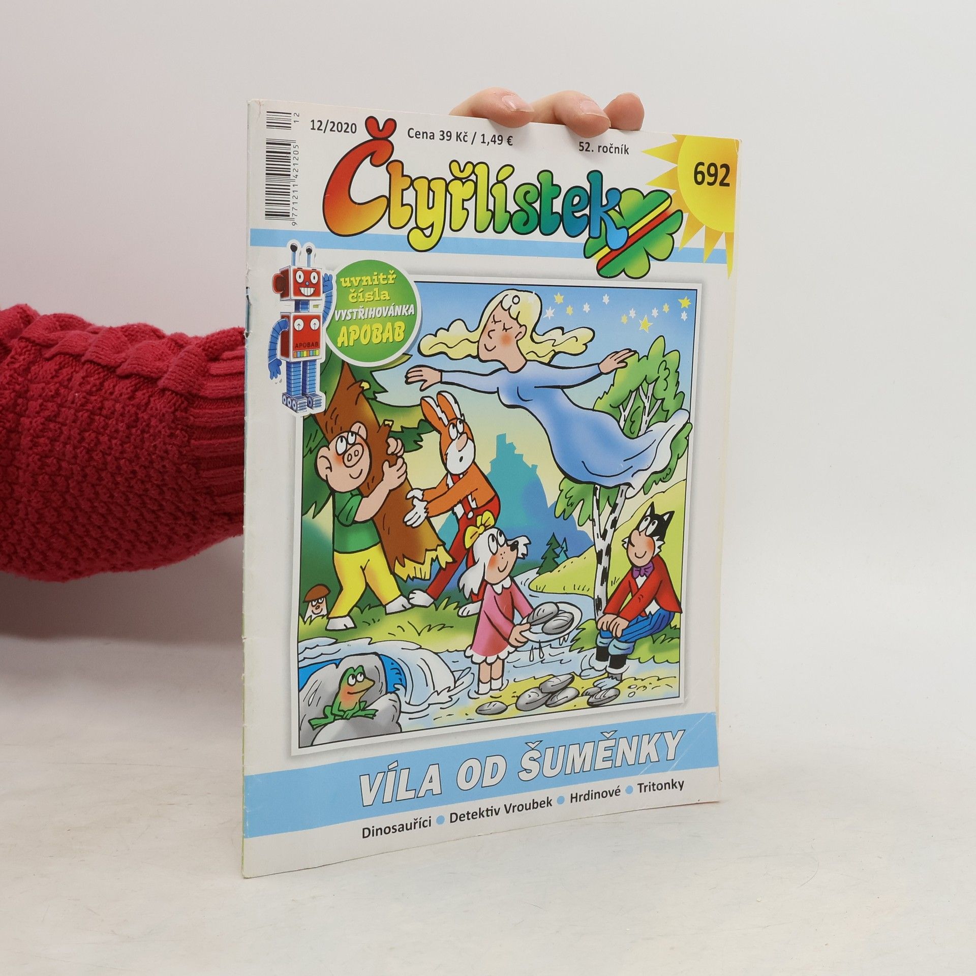 Collectif d'auteurs Čtyřlístek 692. 12/2020 Víla od Šuměnky