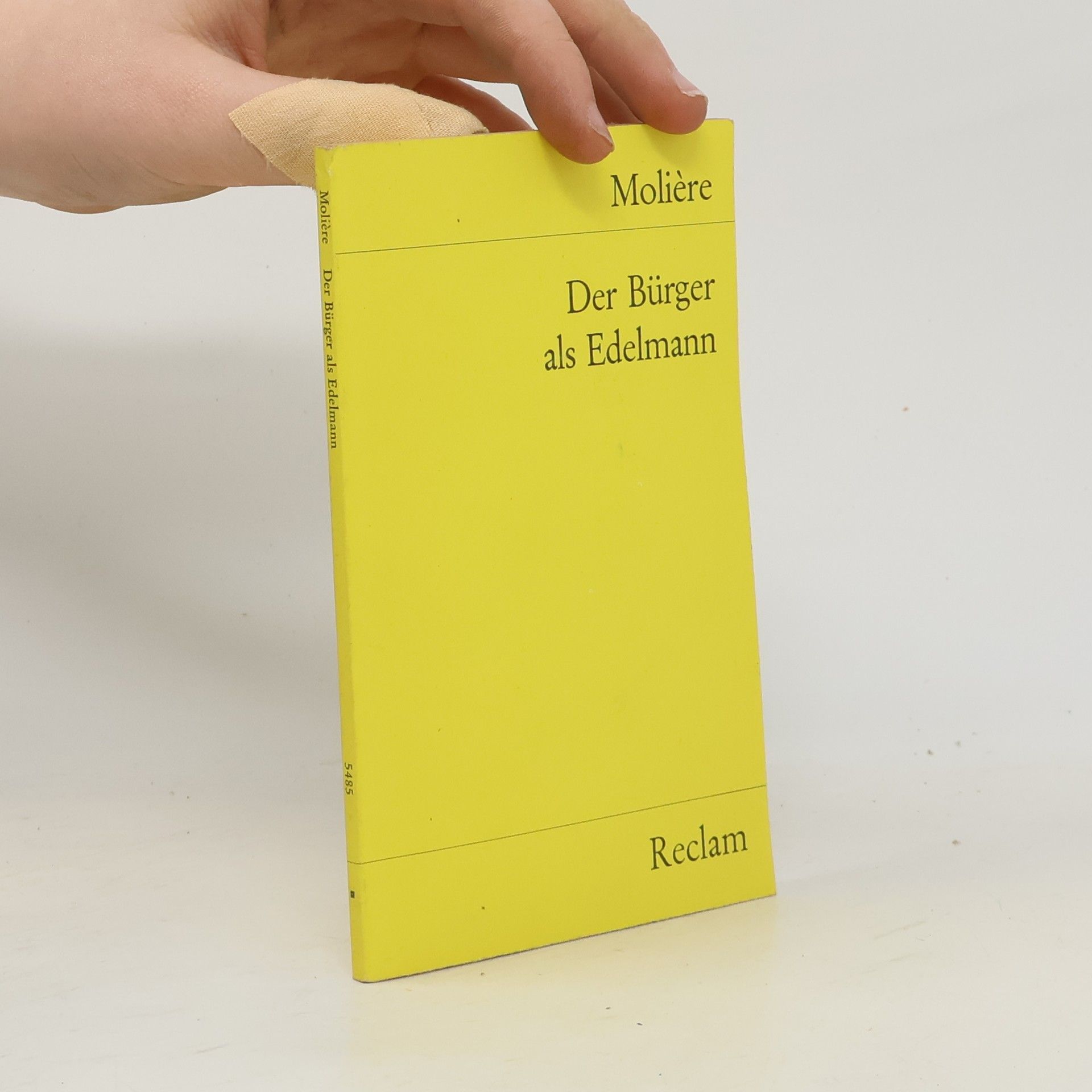 Moliere Der Bürger als Edelmann