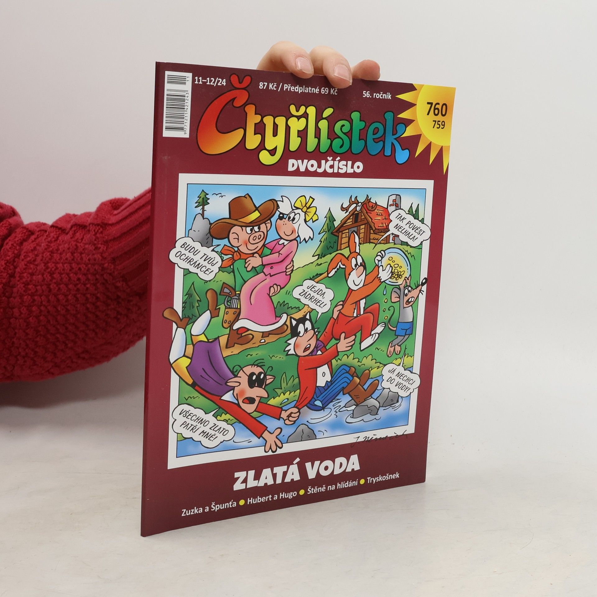 Various authors Čtyřlístek dvojčíslo. 759-760