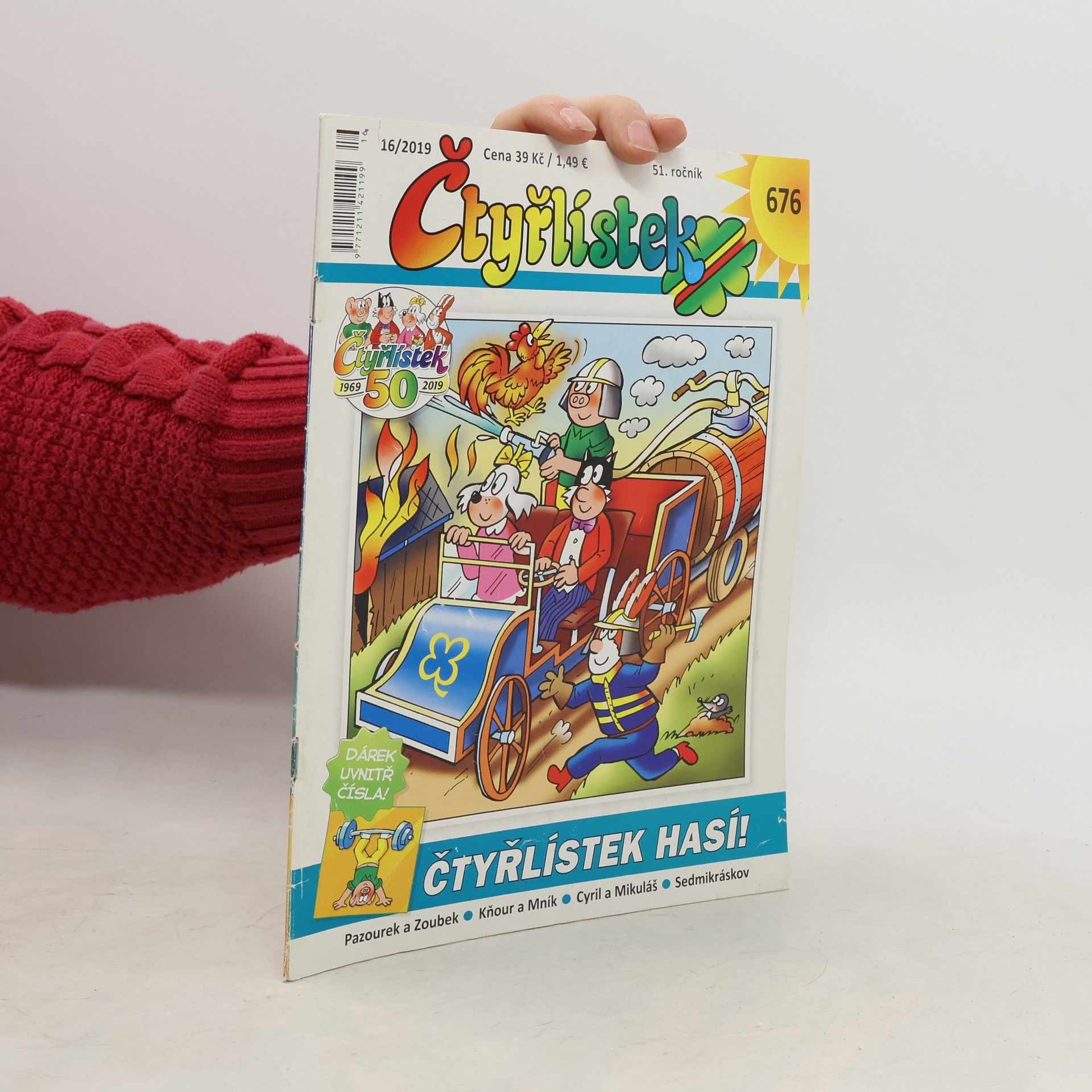 Collectif d'auteurs Čtyřlístek 676, 16/2019