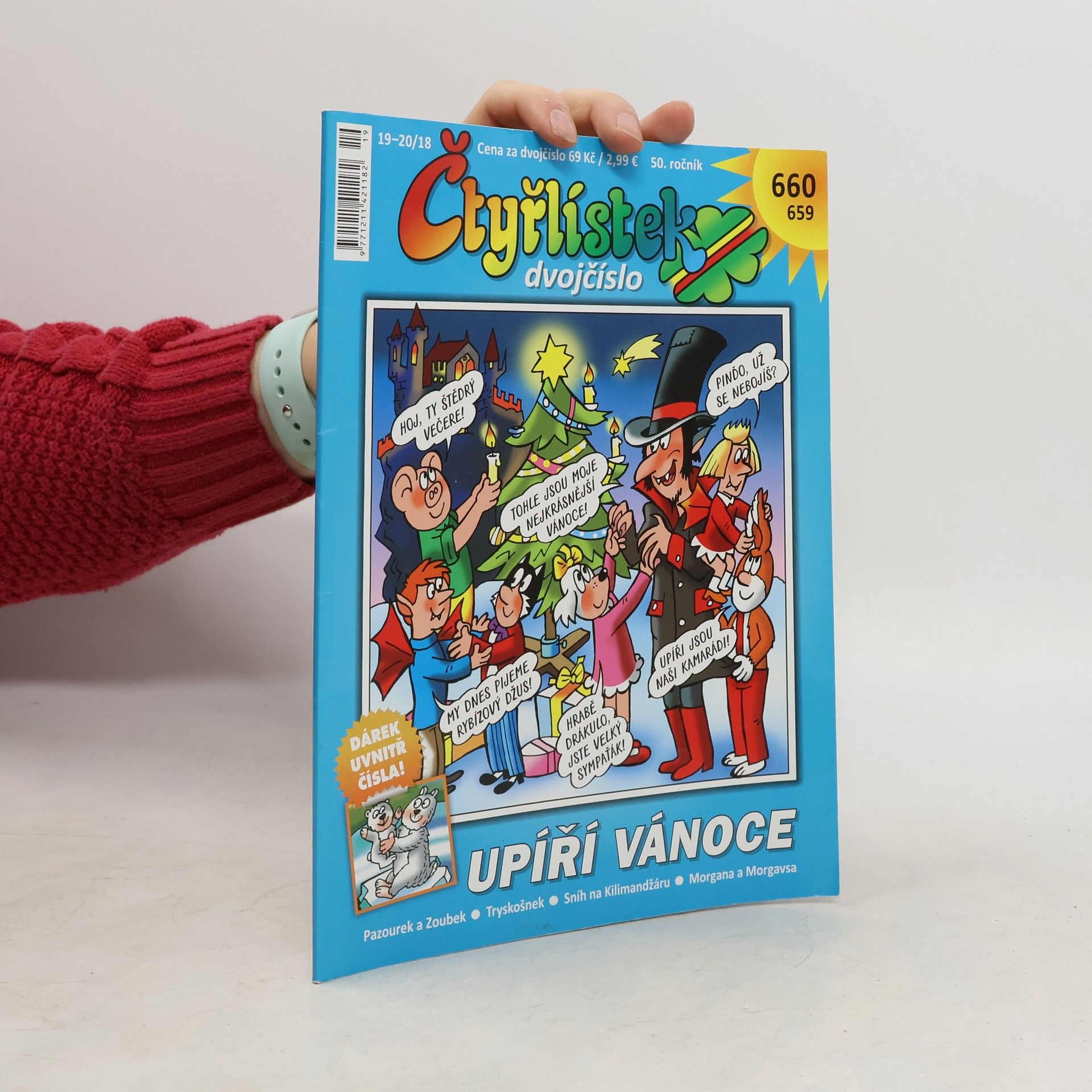 Jaroslav Němeček Čtyřlístek. Upíří Vánoce 19-20/18