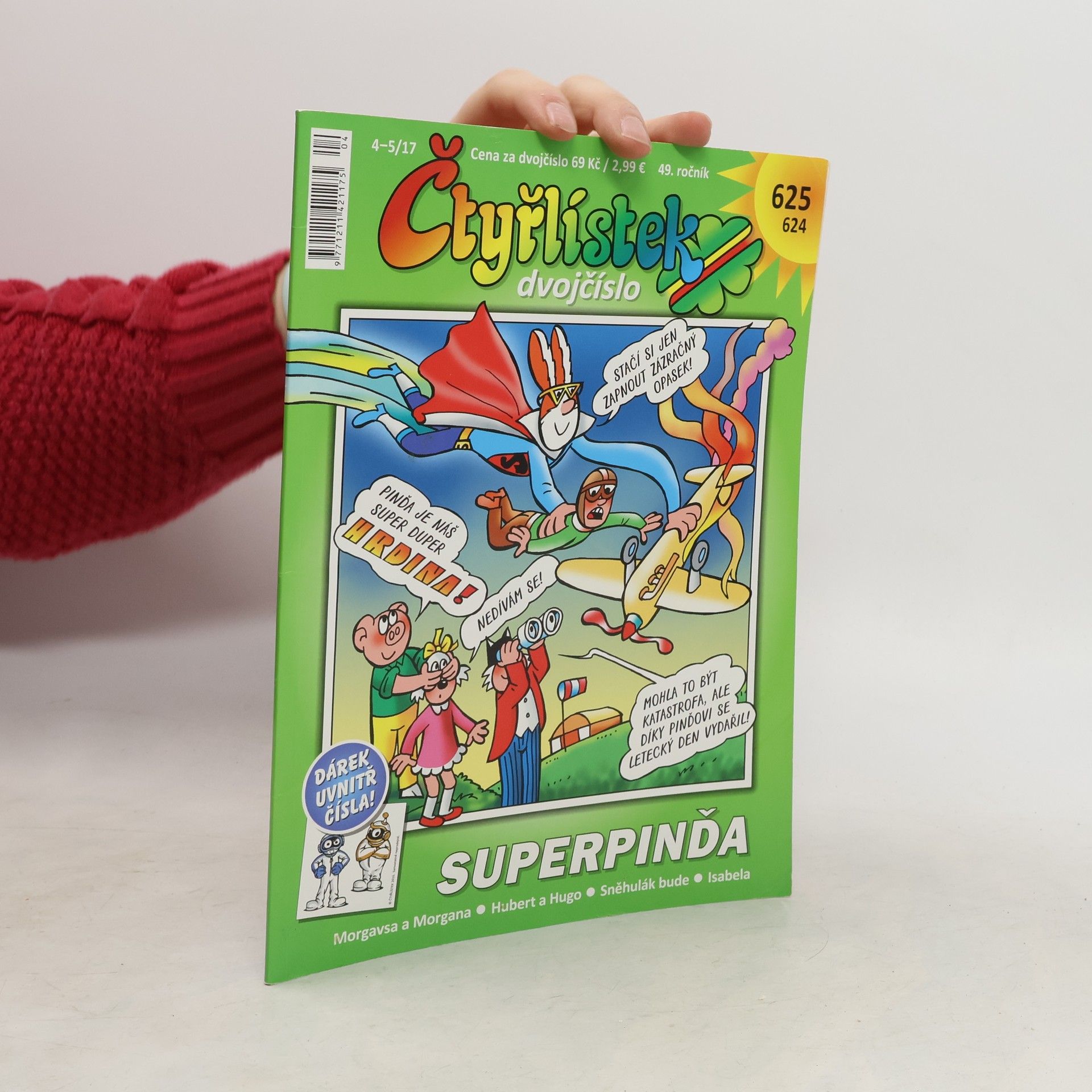 Various authors Čtyřlístek dvojčíslo 4-5/2017