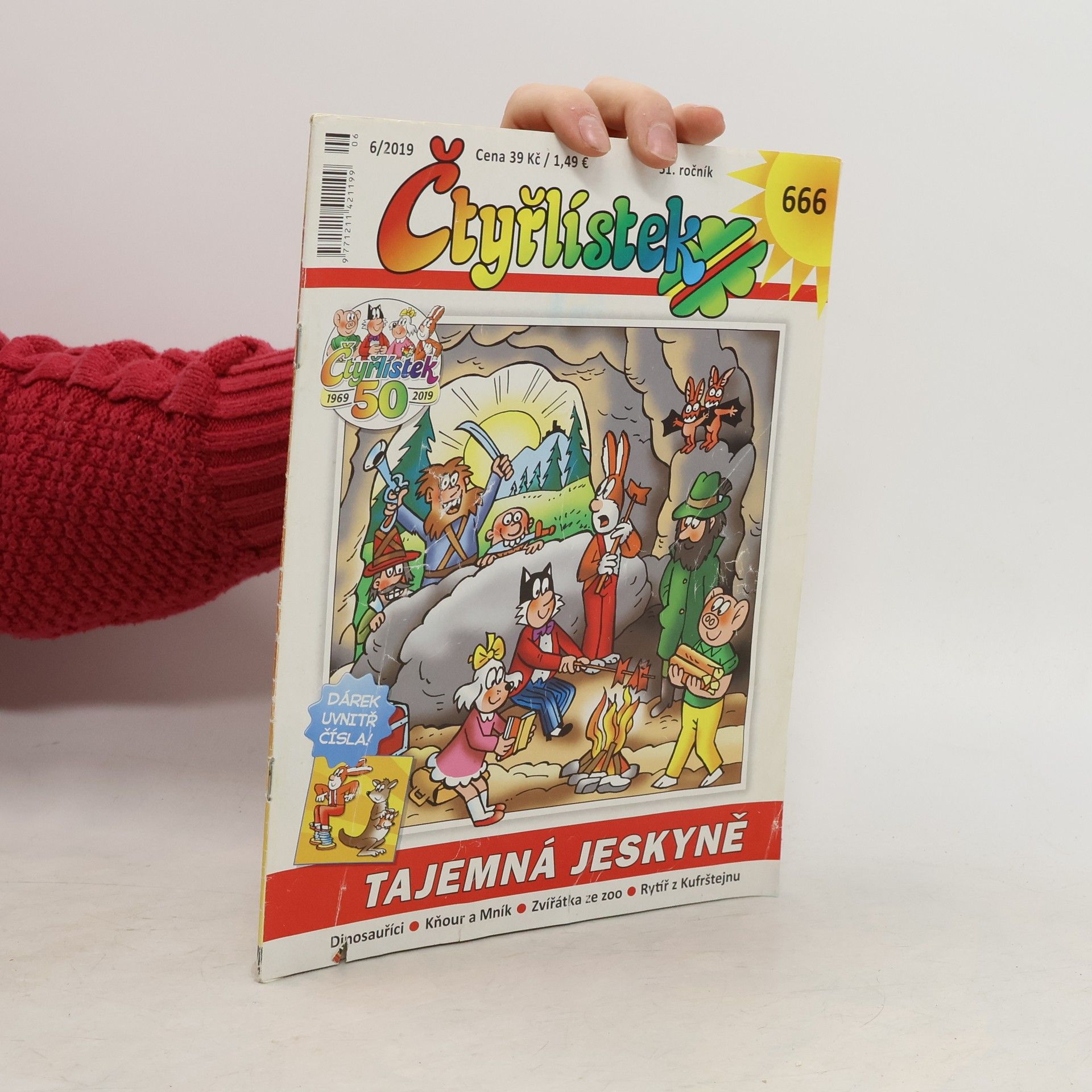 Collectif d'auteurs Čtyřlístek 666. 6/2019