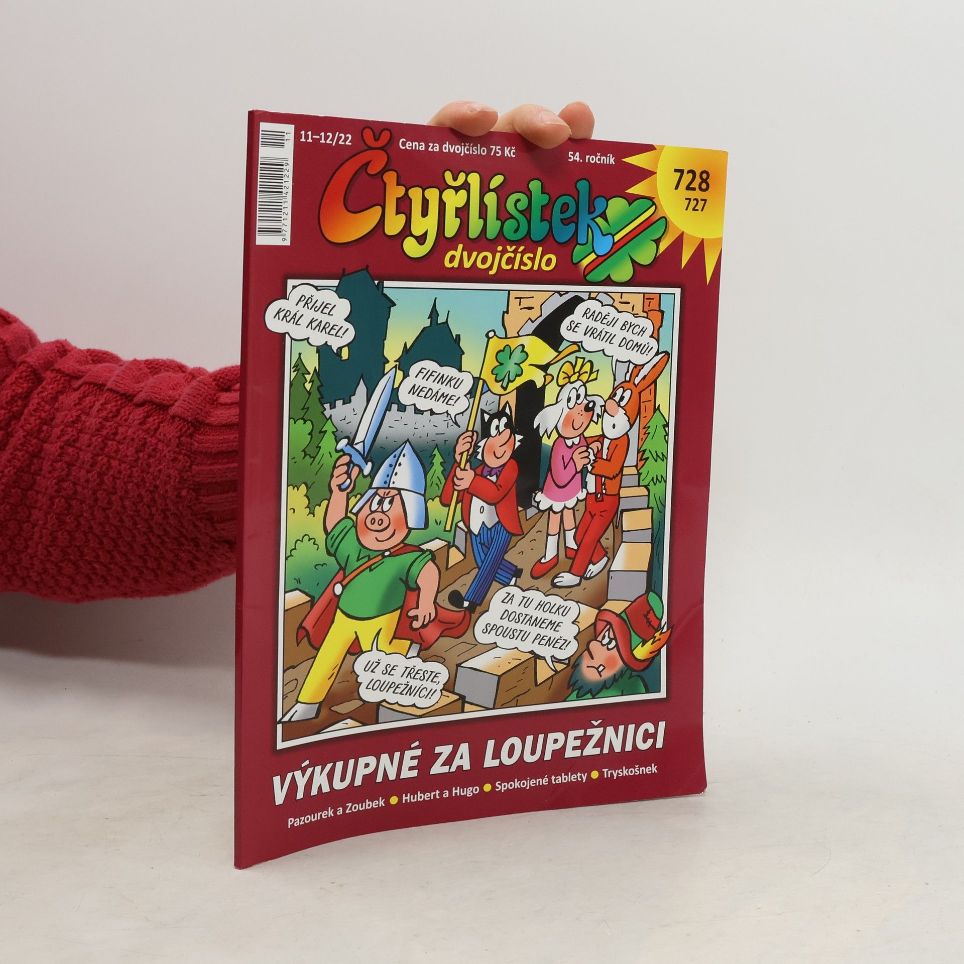 Various authors Čtyřlístek: Výkupné za loupežnici