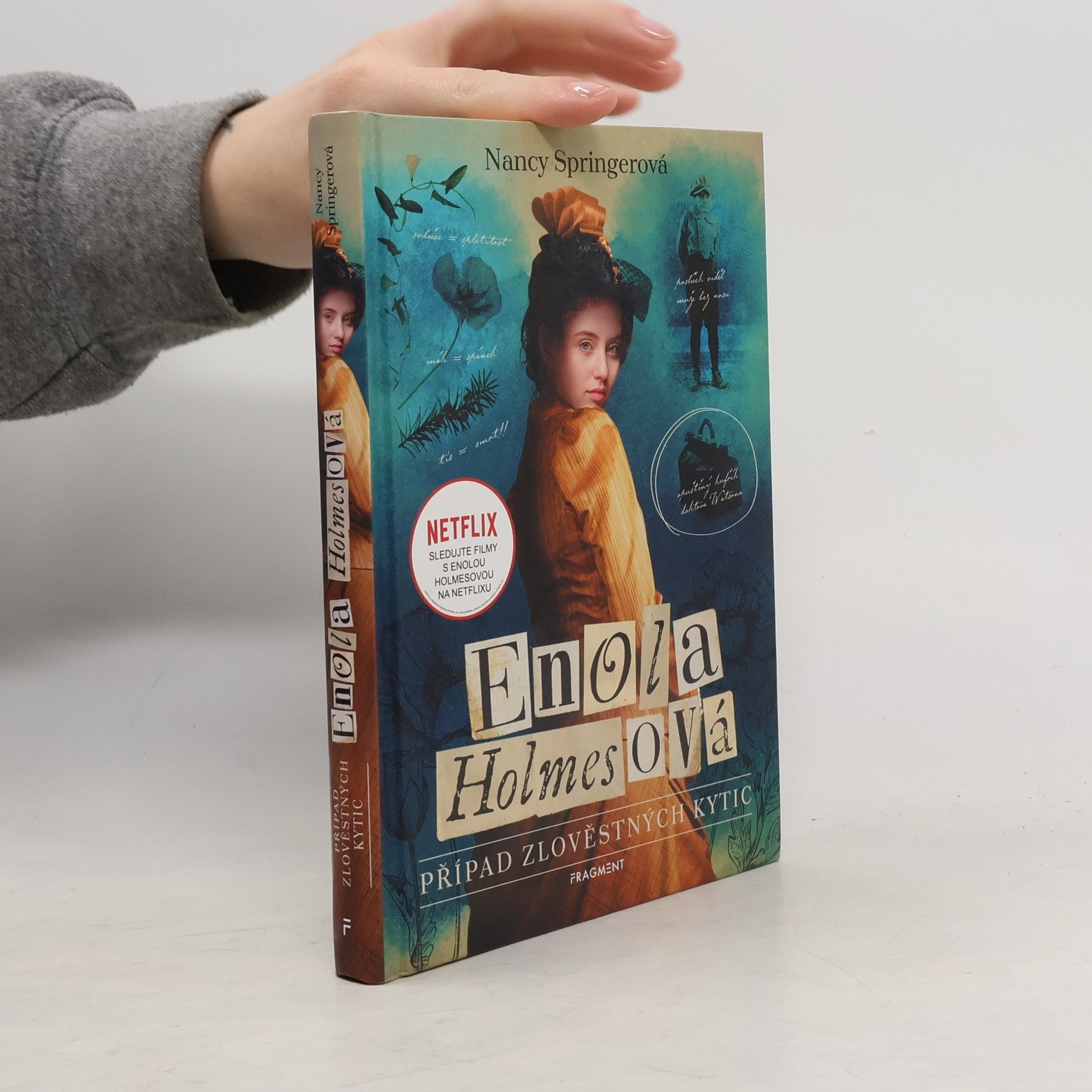 Nancy Springer Případ zlověstných kytic : Enola Holmesová