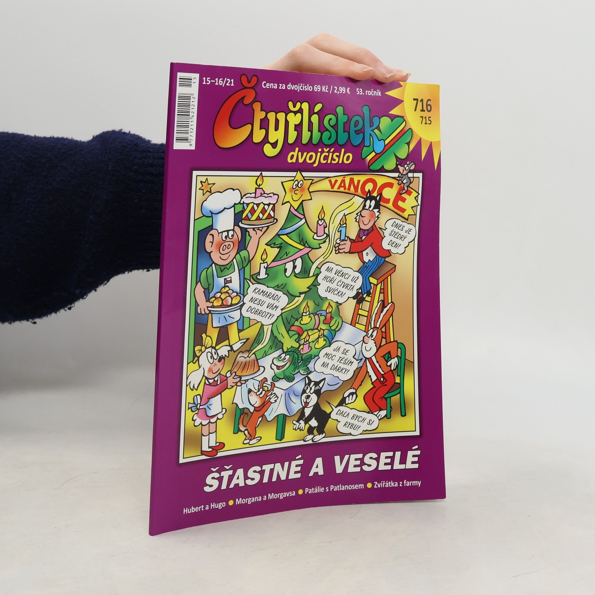 Auteurscollectief Čtyřlístek 715-716. 15-16/21