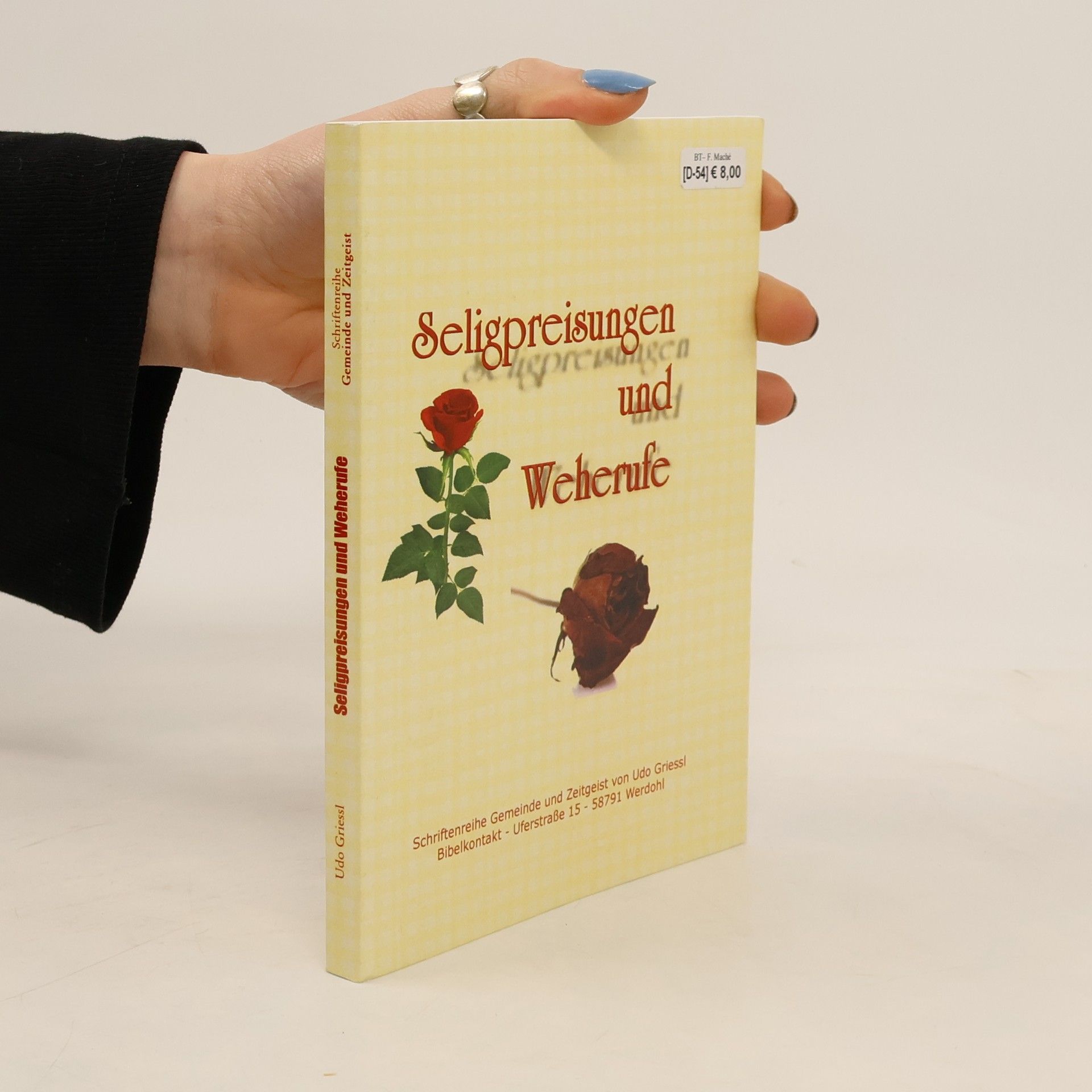 Udo Griessl Seligpreisungen und Weherufe