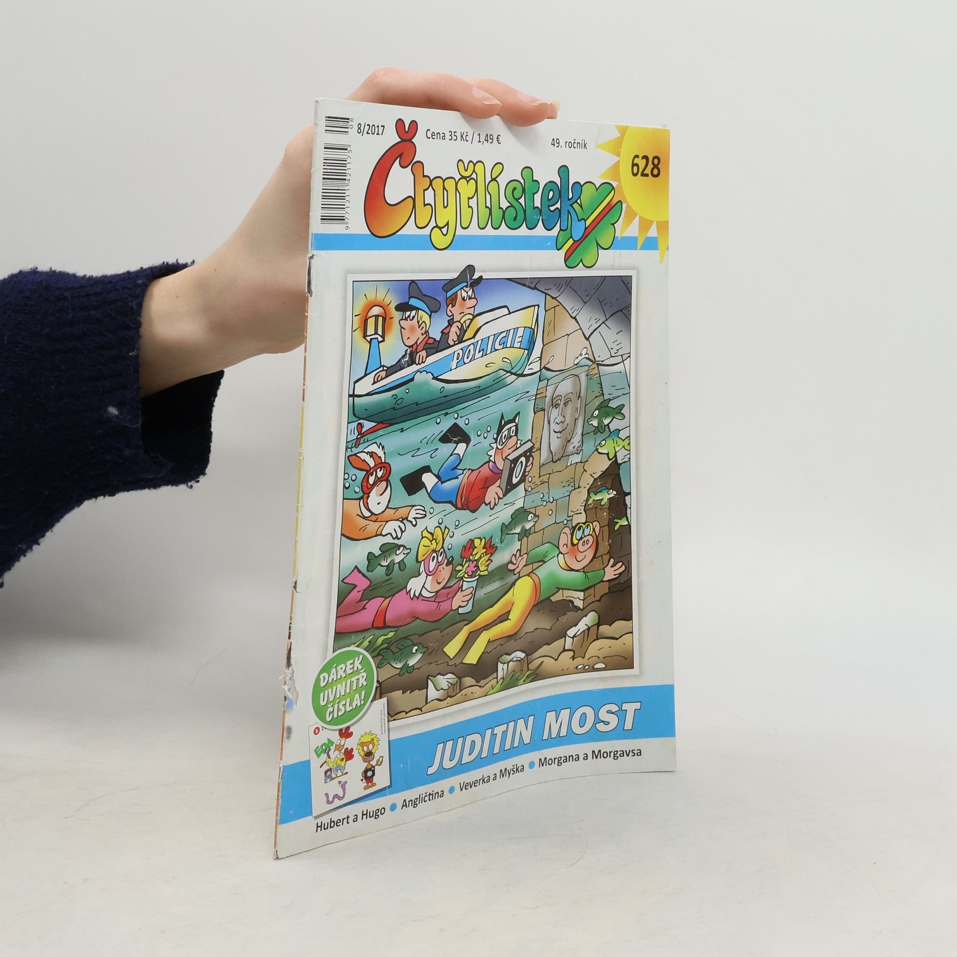 Various authors Čtyřlístek 8/2017. 628. Juditin most