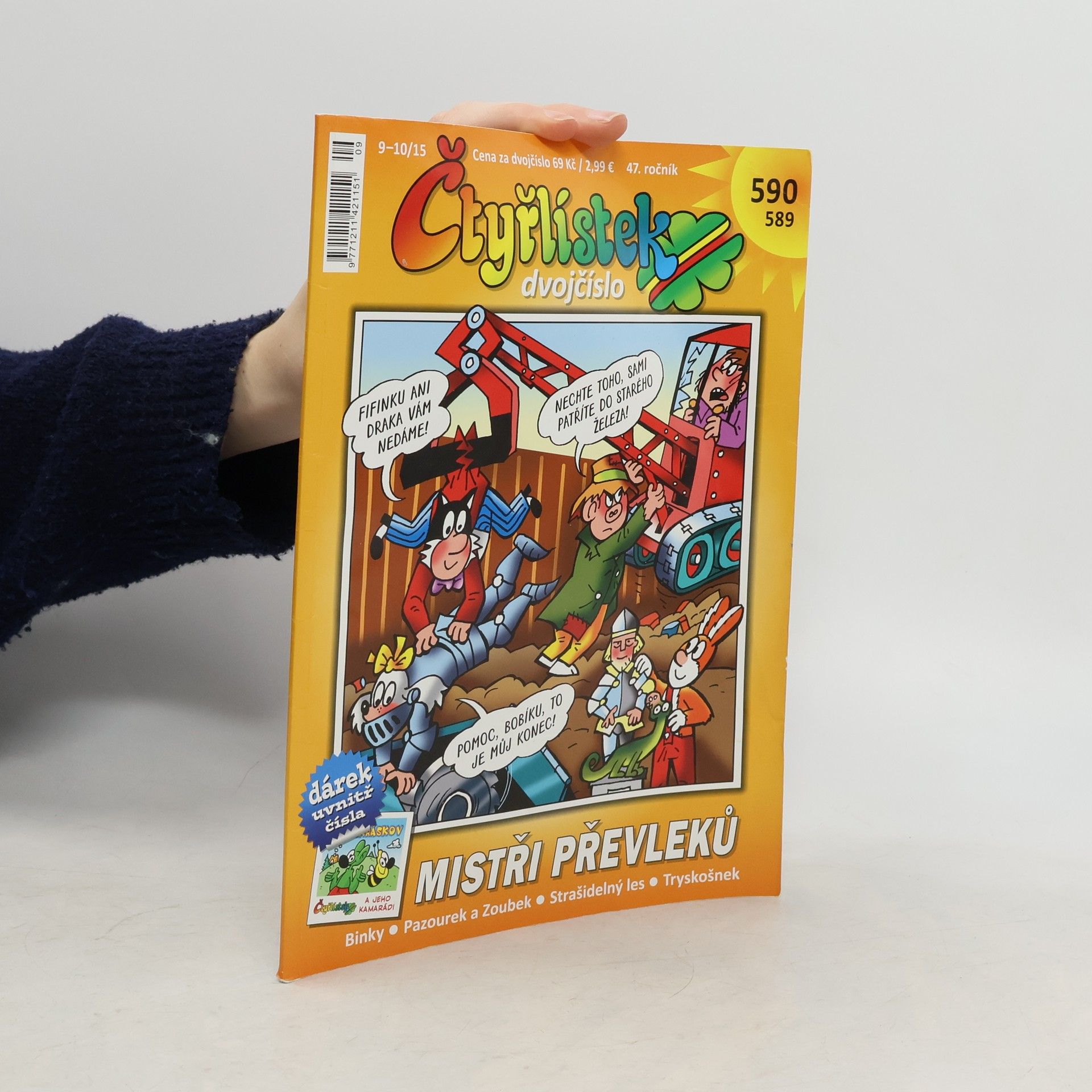 Auteurscollectief Čtyřlístek dvojčíslo č. 589-590