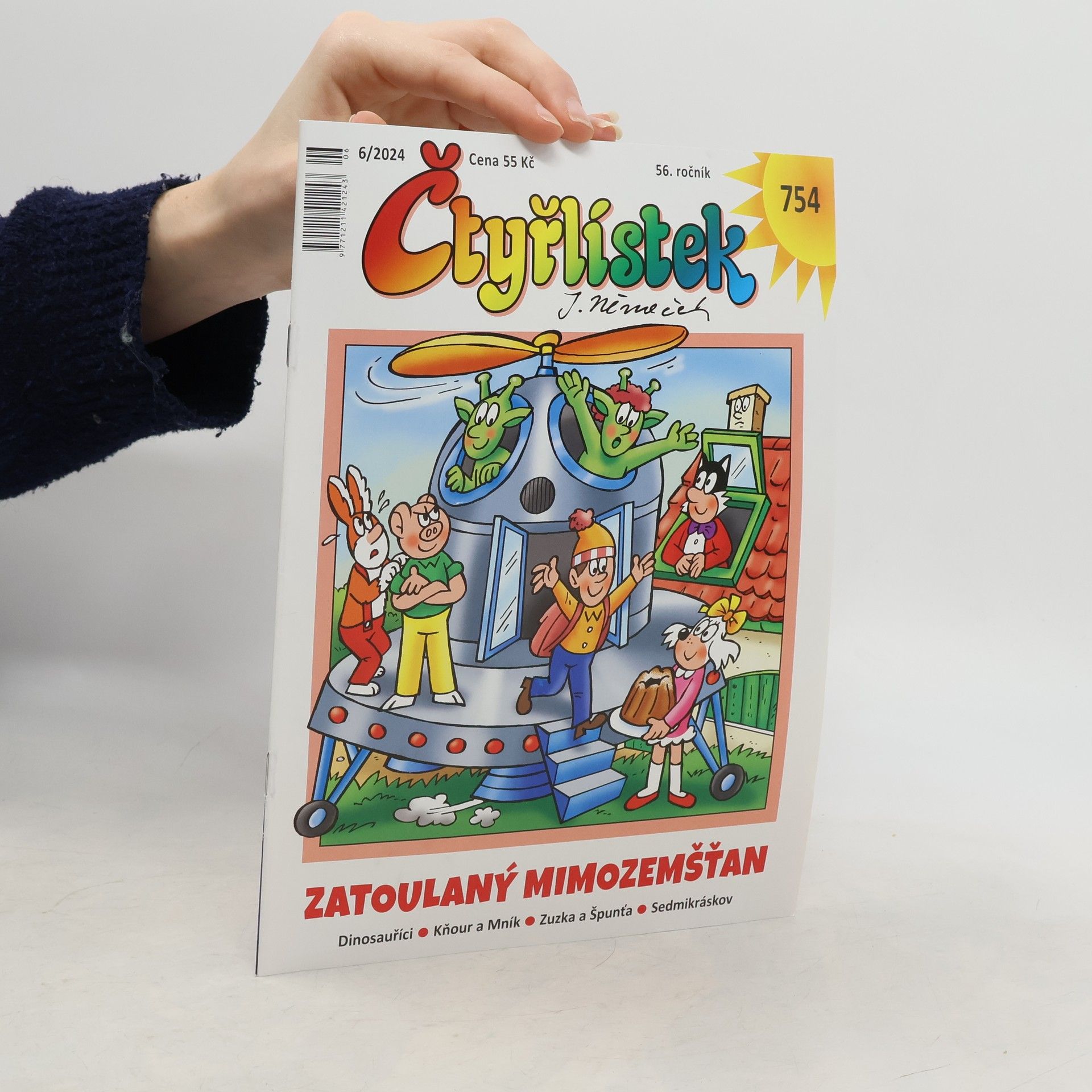 Jaroslav Němeček Čtyřlístek 754. 6/2024 754