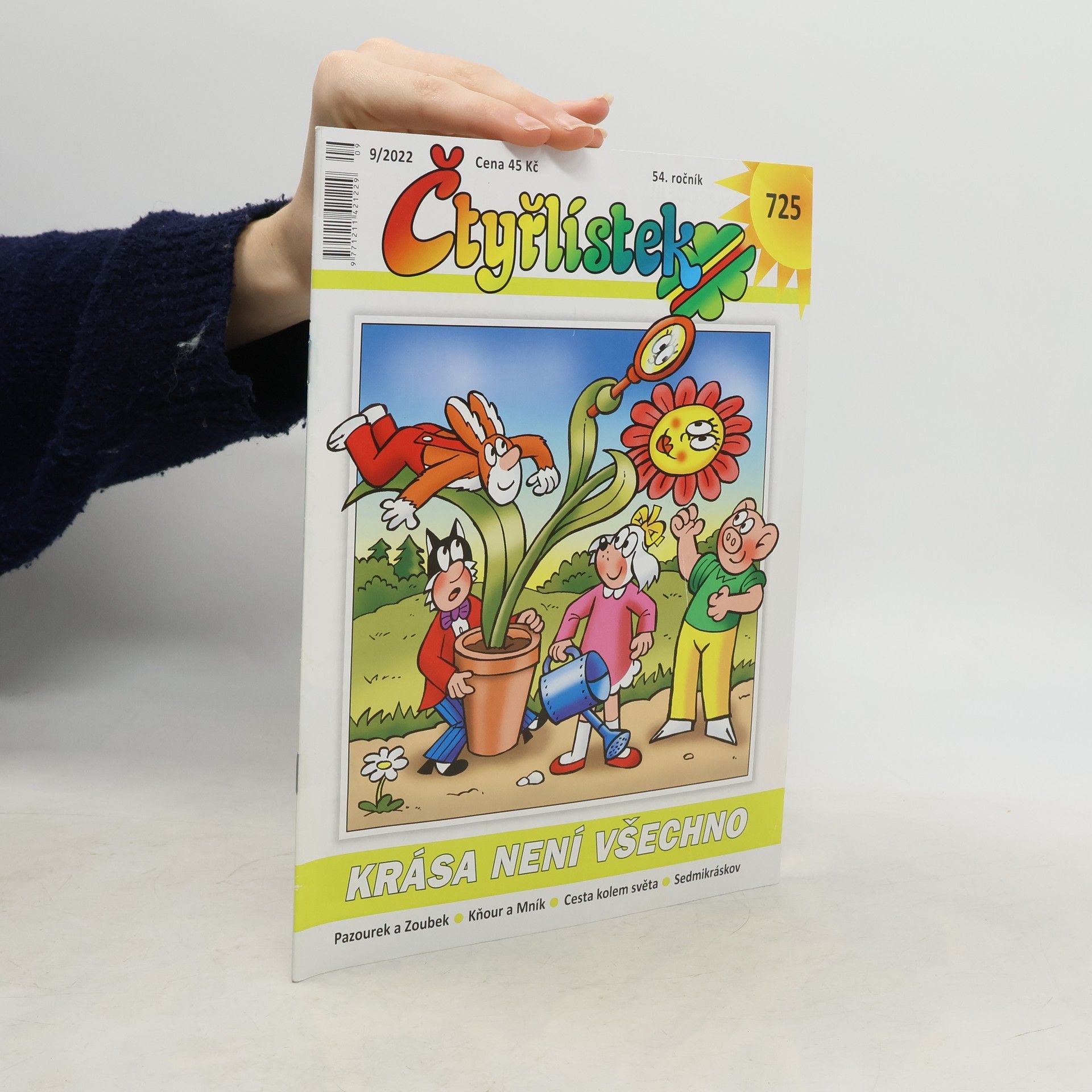 Various authors Čtyřlístek 9/2022, 725. Krása není všechno