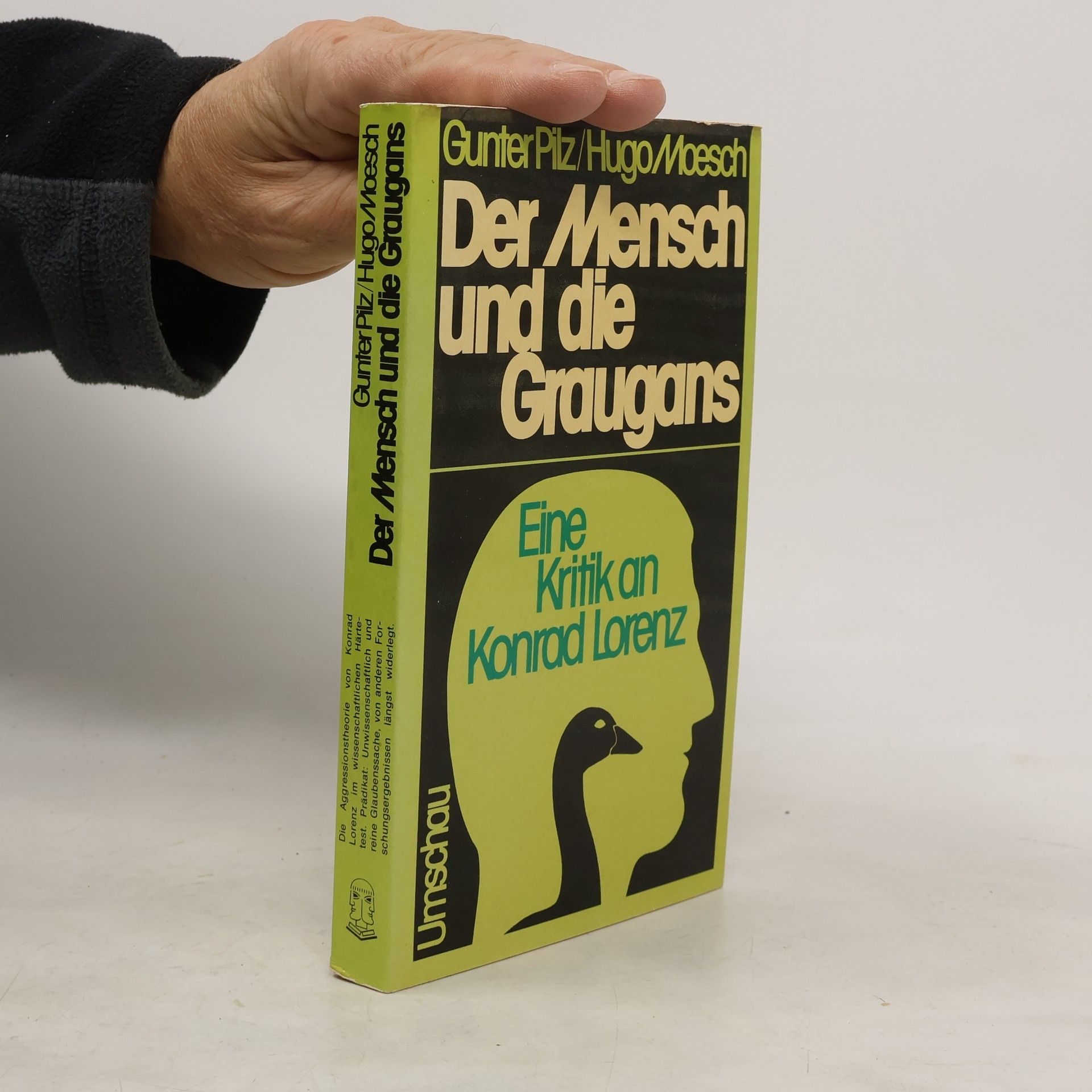 Der Mensch und die Graugans