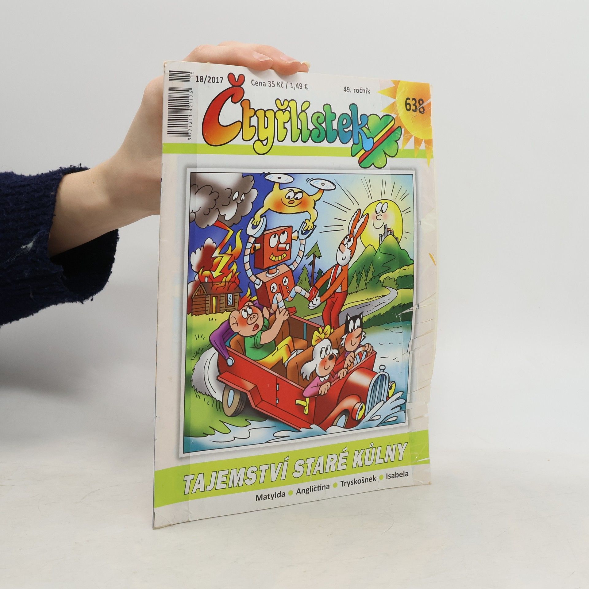 Jaroslav Němeček Čtyřlístek 638. 18/2017