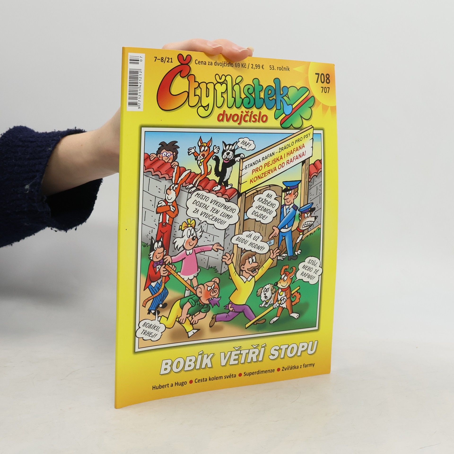 Autorenkollektiv Čtyřlístek dvojčíslo 707-708