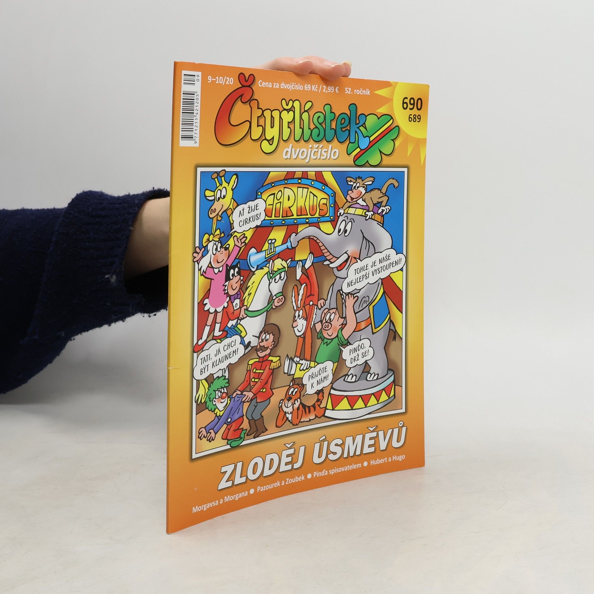 Various authors Čtyřlístek 689-690, 9-10/2020