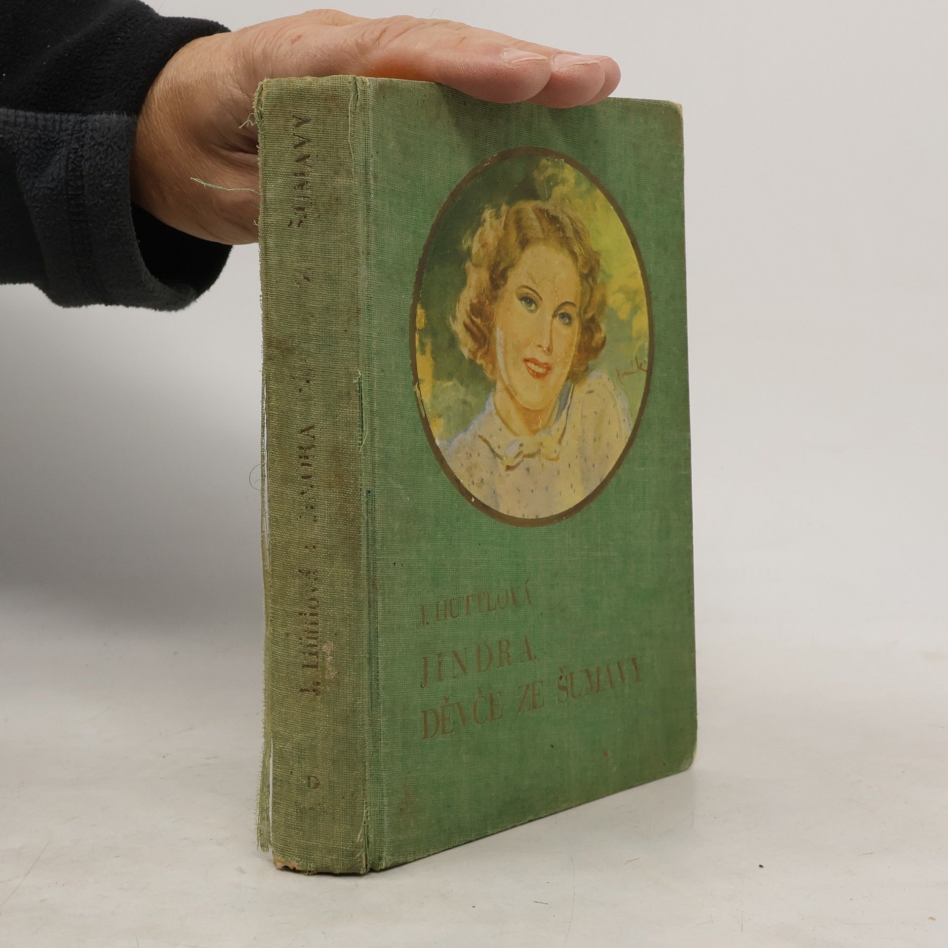 Jaromíra Hüttlová Jindra, děvče ze Šumavy