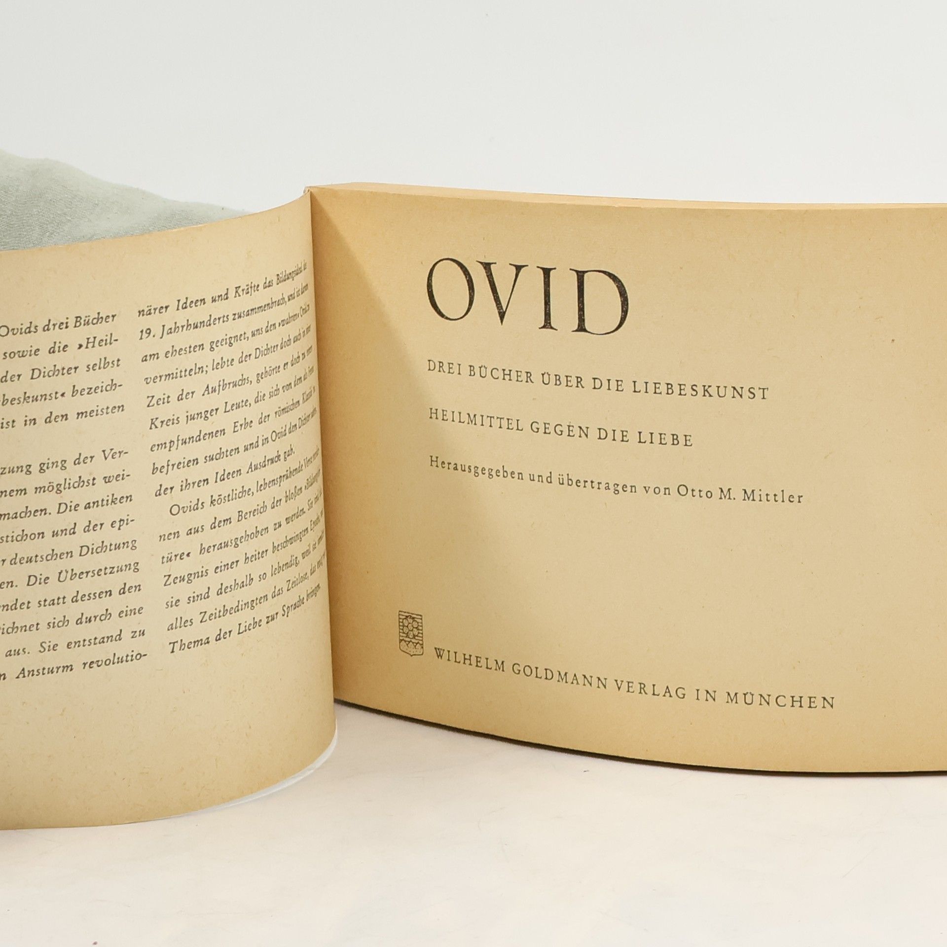 Various authors Ovid liebeskunst