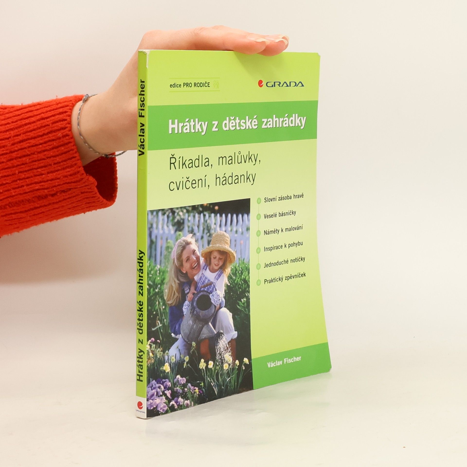 Václav Fischer Hrátky z dětské zahrádky - Říkadla, malůvky, cvičení, hádanky