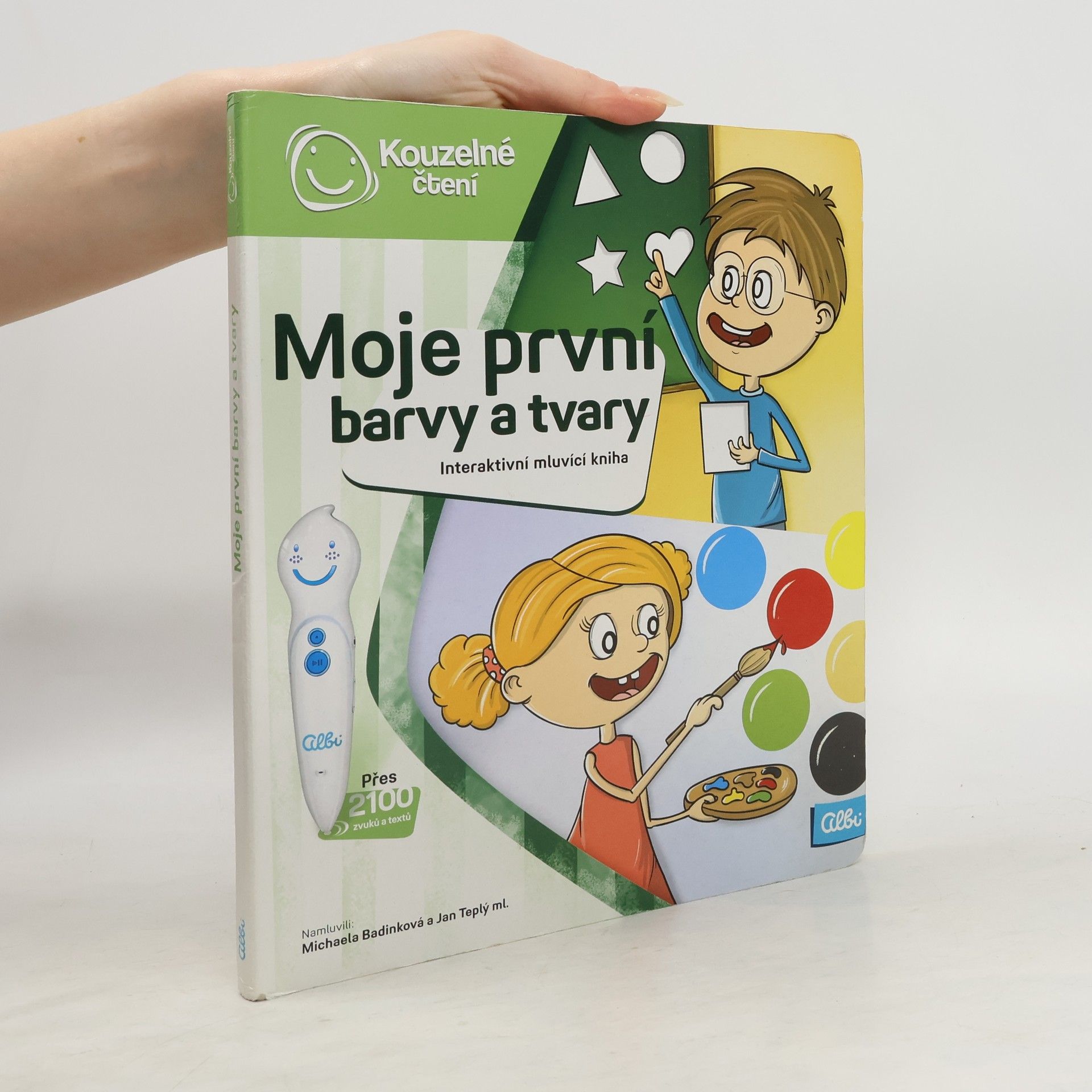 Moje první barvy a tvary. Interaktivní mluvící kniha
