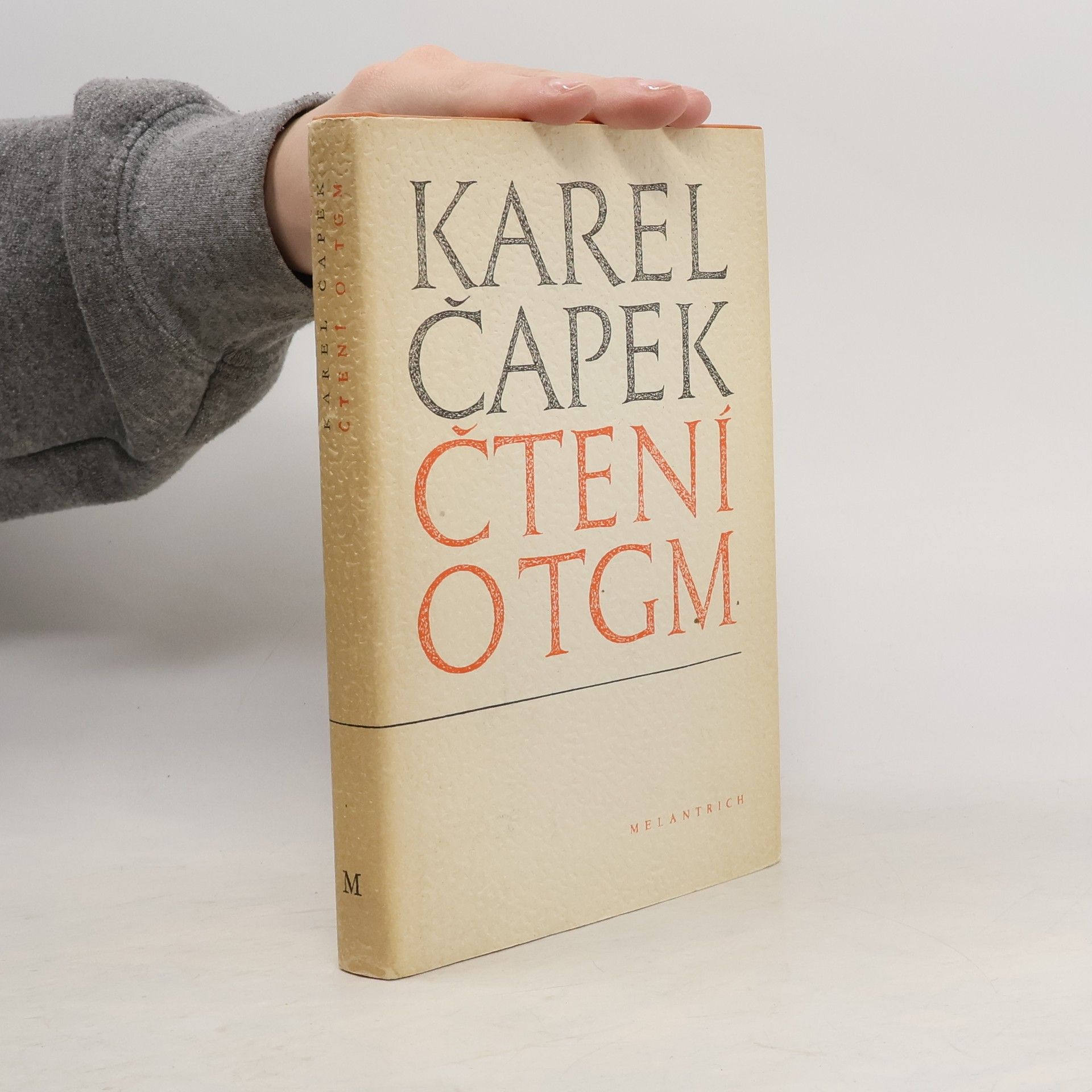 Karel Čapek Čtení o T. G. Masarykovi